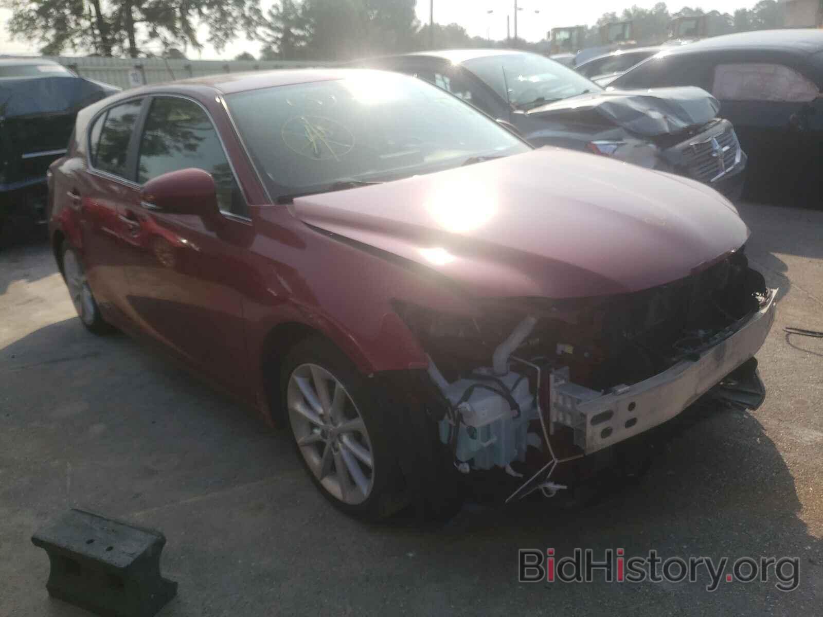 Photo JTHKD5BH4C2089110 - LEXUS CT 200 2012