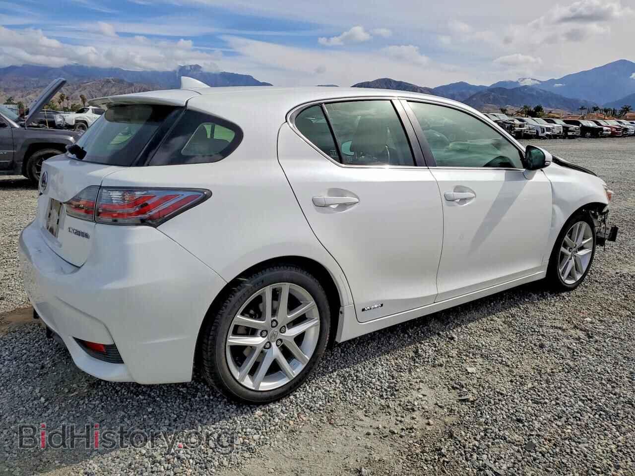2014 LEXUS CT 200 - VIN: JTHKD5BH4E2195690 - Фото 3