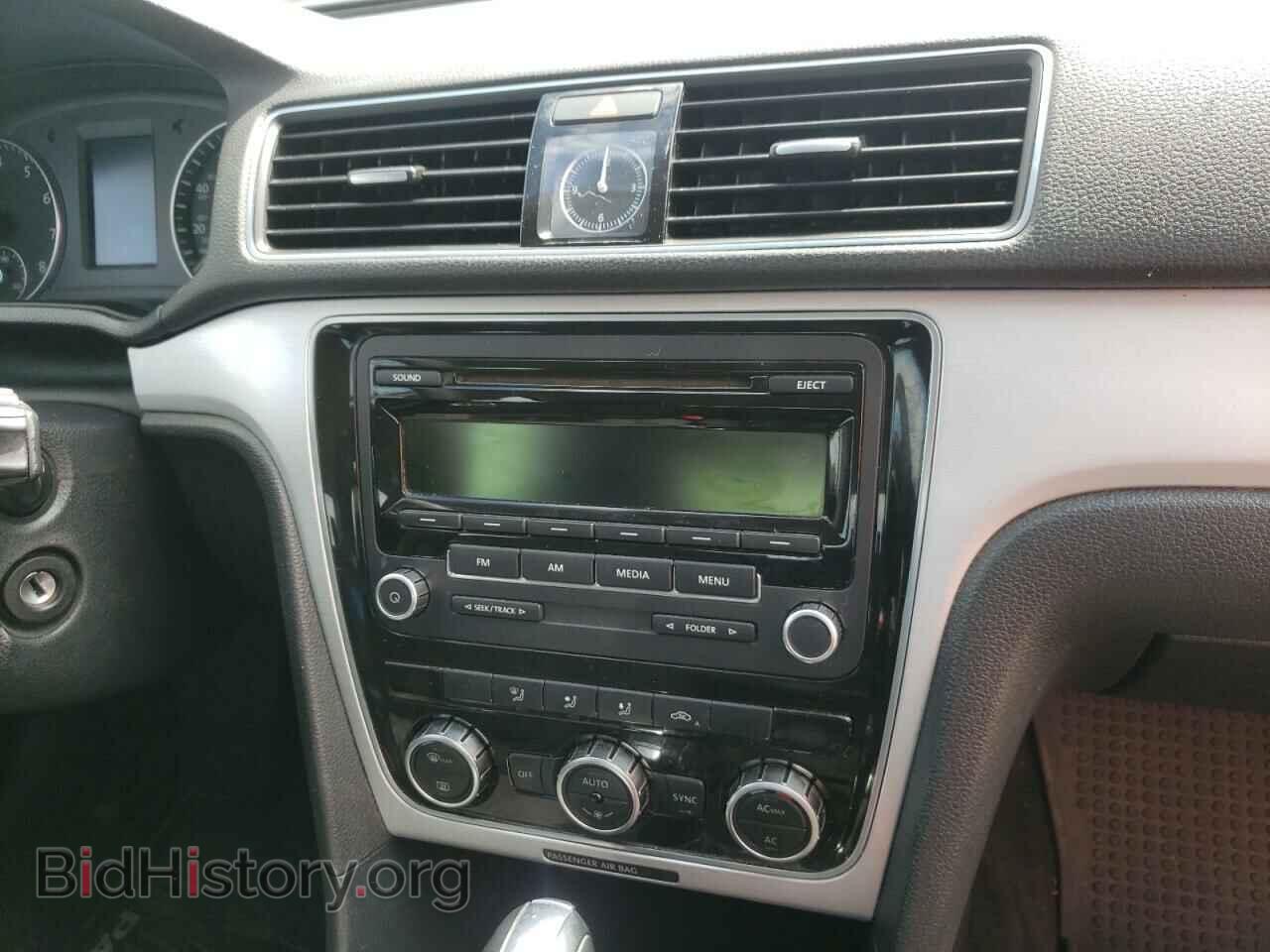 2012 VOLKSWAGEN PASSAT - VIN: 1VWAP7A35CC097326 - Фото 9
