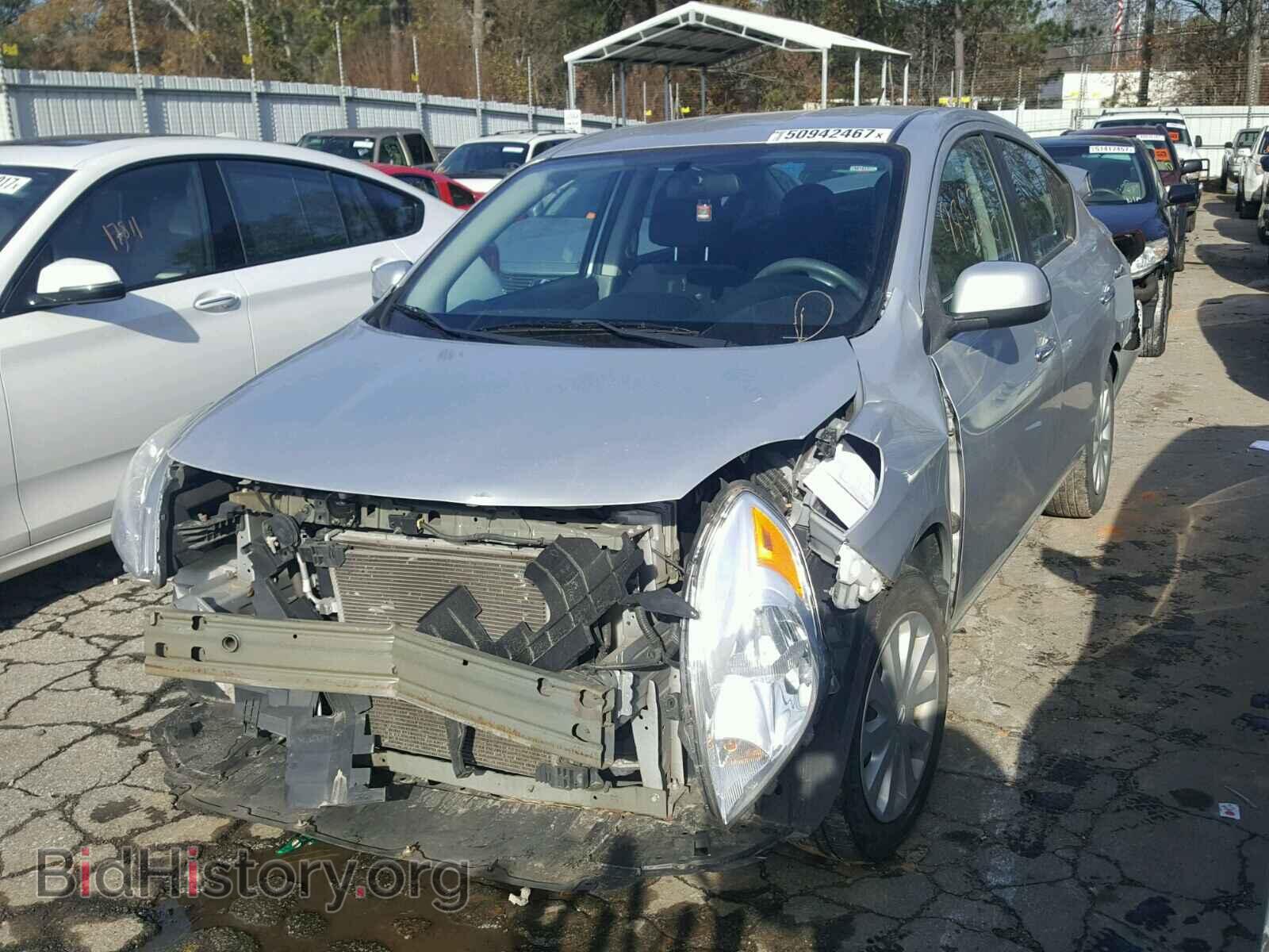 2012 NISSAN VERSA - VIN: 3N1CN7AP1CL922113 - Фото 2