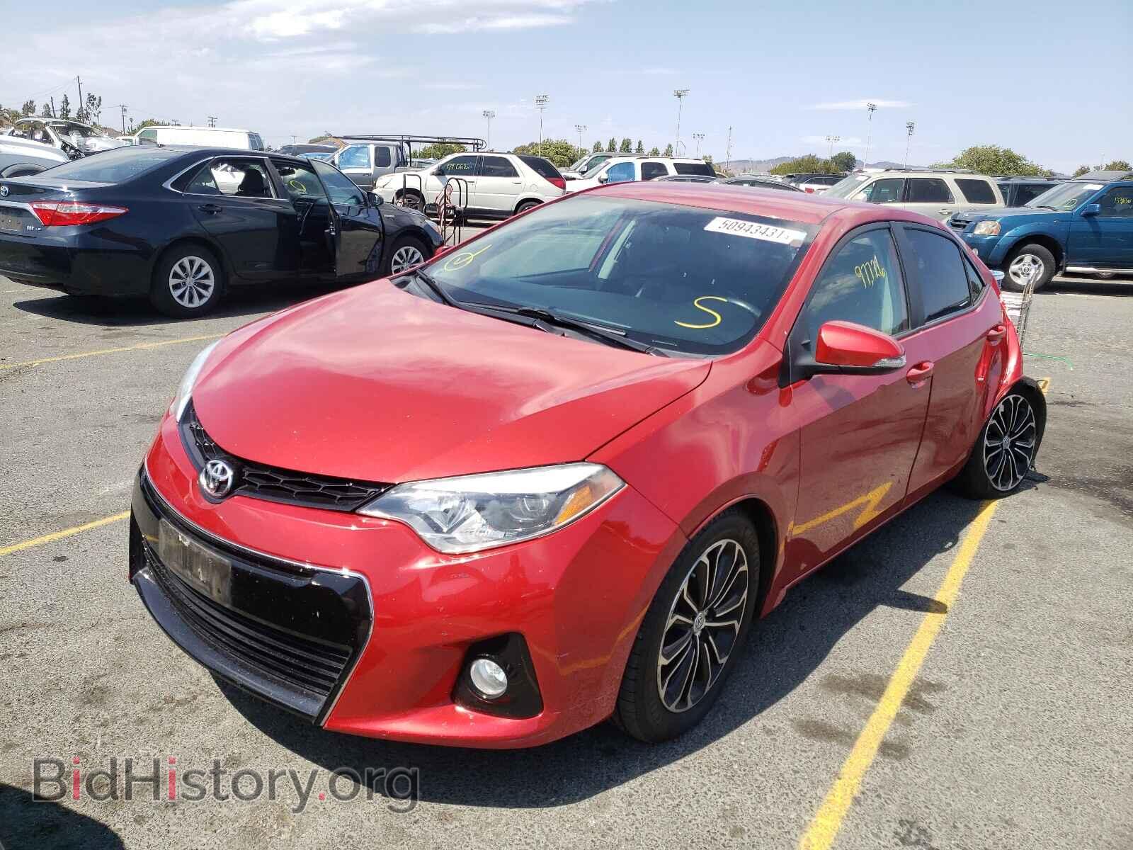 2014 TOYOTA COROLLA - VIN: 5YFBURHE5EP122612 - Photo 2
