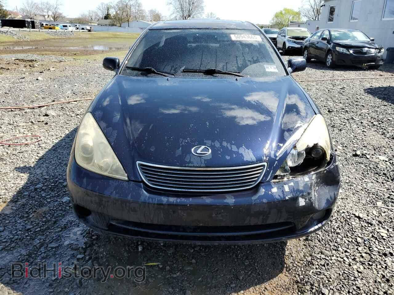 2005 LEXUS ES330 - VIN: JTHBA30G555063396 - Фото 5