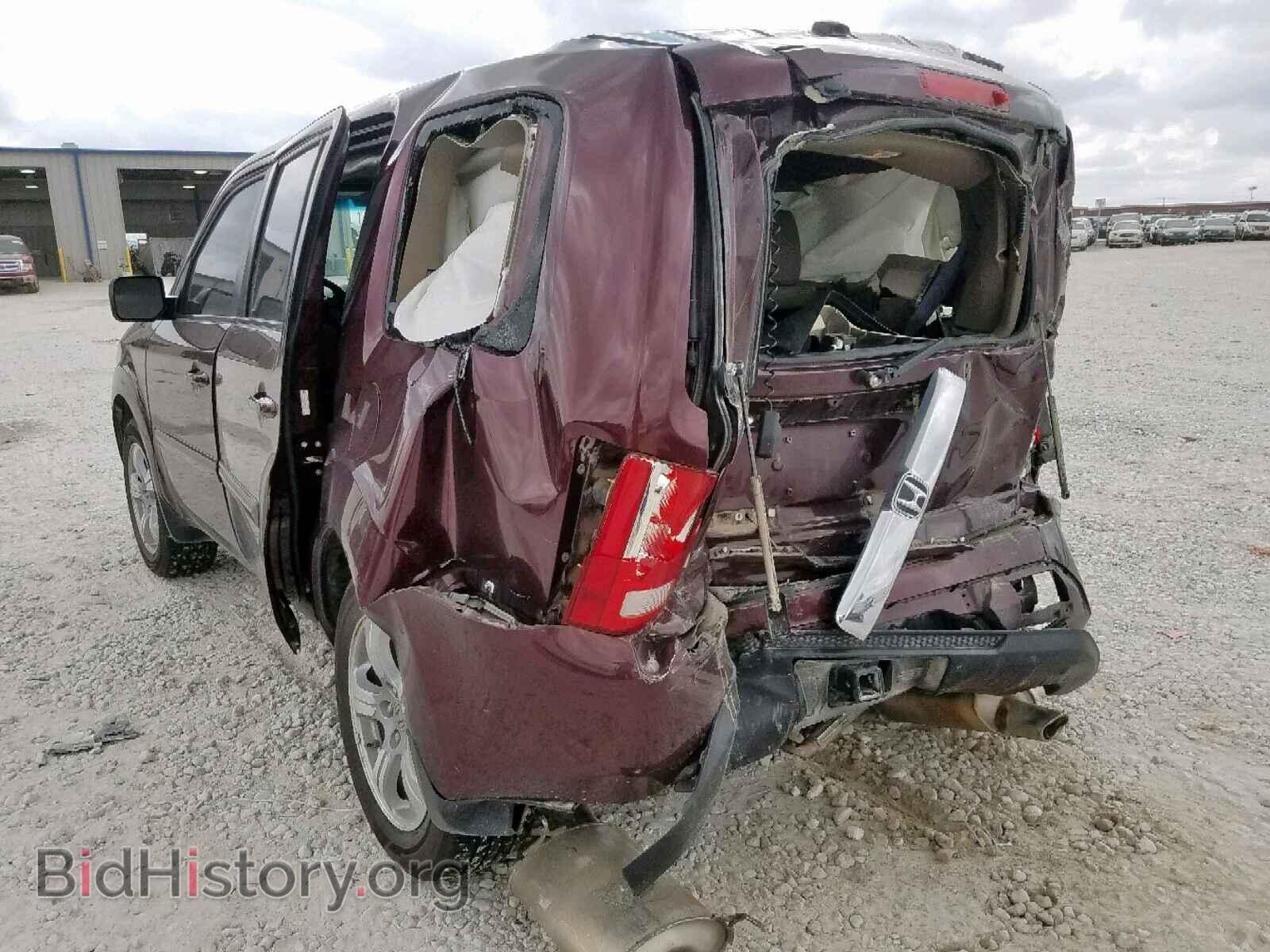 2015 HONDA PILOT EXL - VIN: 5FNYF3H57FB003765 - Фото 3