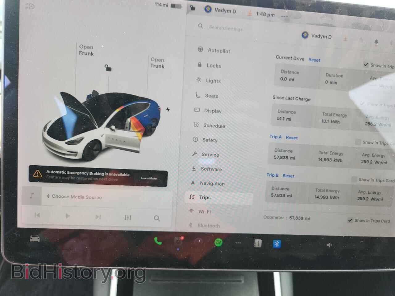 2020 TESLA MODEL 3 - VIN: 5YJ3E1EB0LF637684 - Фото 9