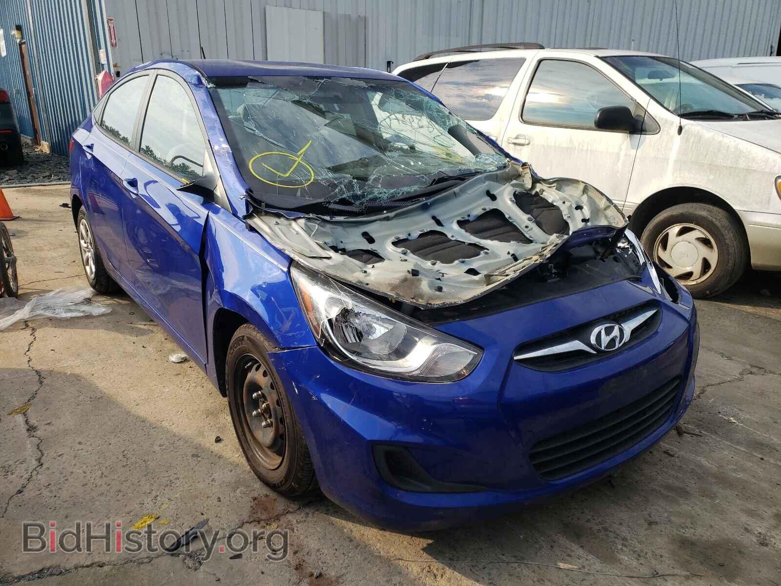 Photo KMHCT4AE6EU740329 - HYUNDAI ACCENT 2014
