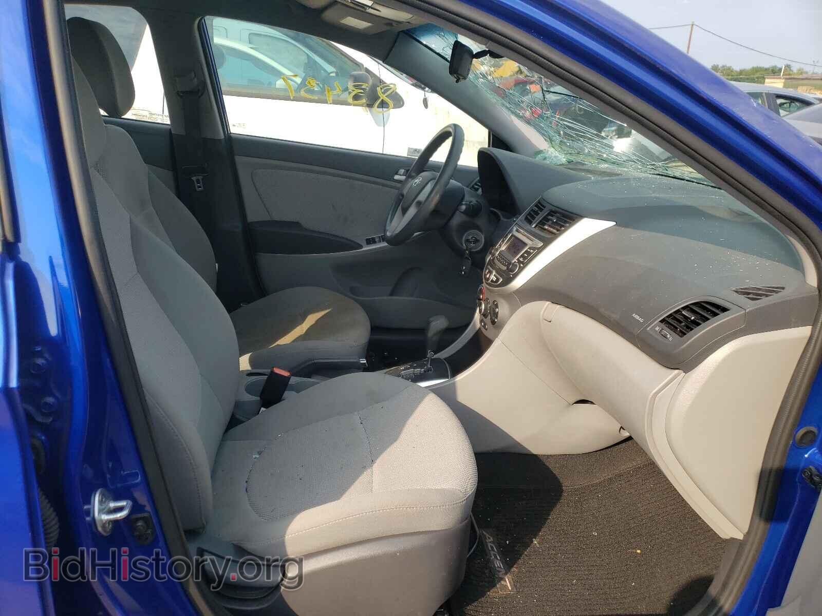 2014 HYUNDAI ACCENT - VIN: KMHCT4AE6EU740329 - Фото 5
