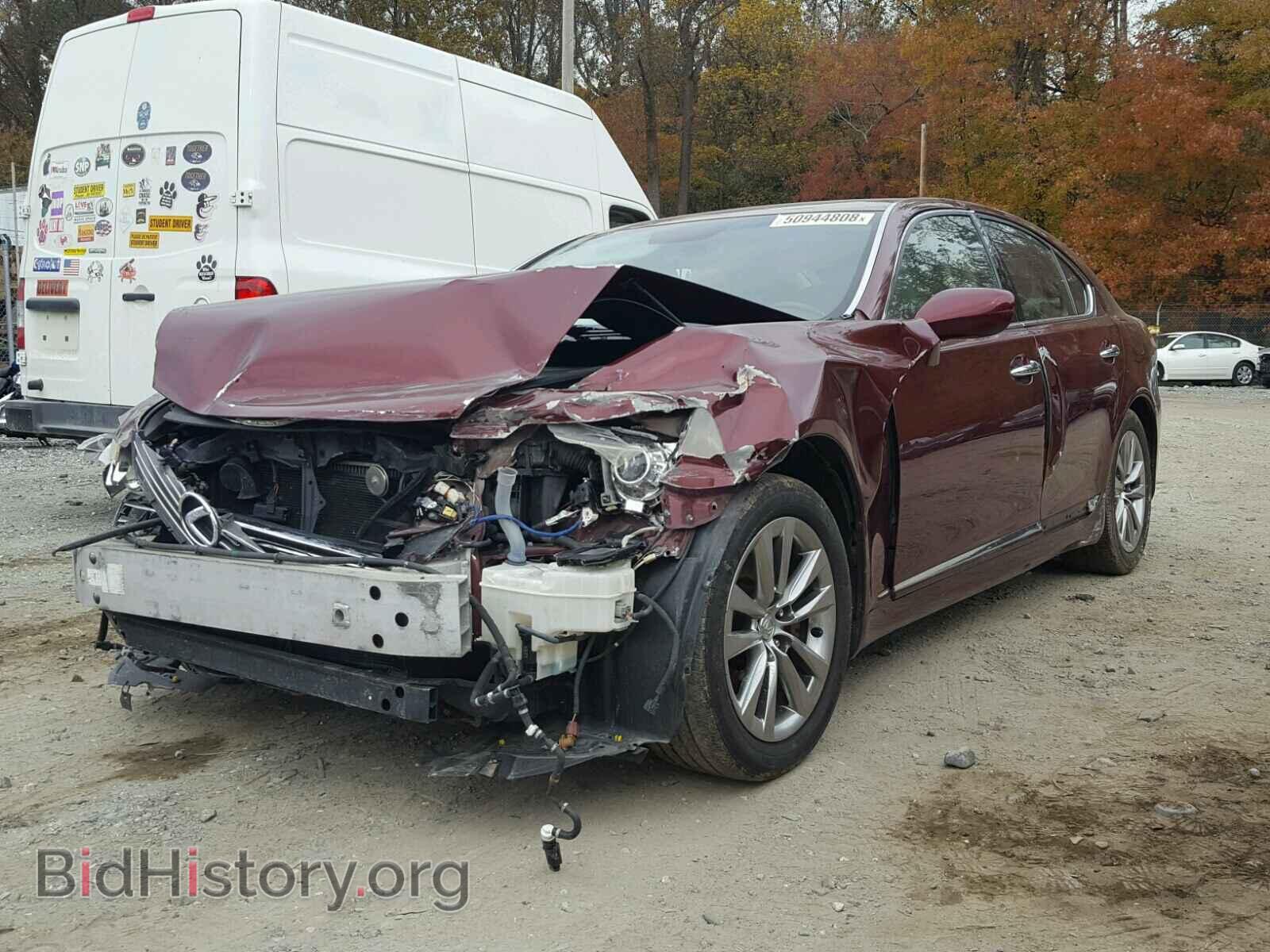 2007 LEXUS LS460 - VIN: JTHBL46F875037506 - Фото 2