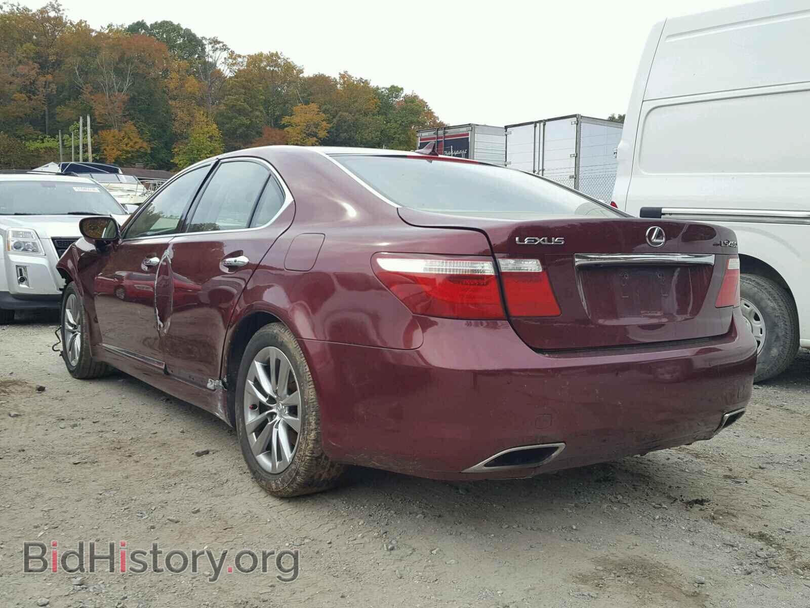 2007 LEXUS LS460 - VIN: JTHBL46F875037506 - Фото 3
