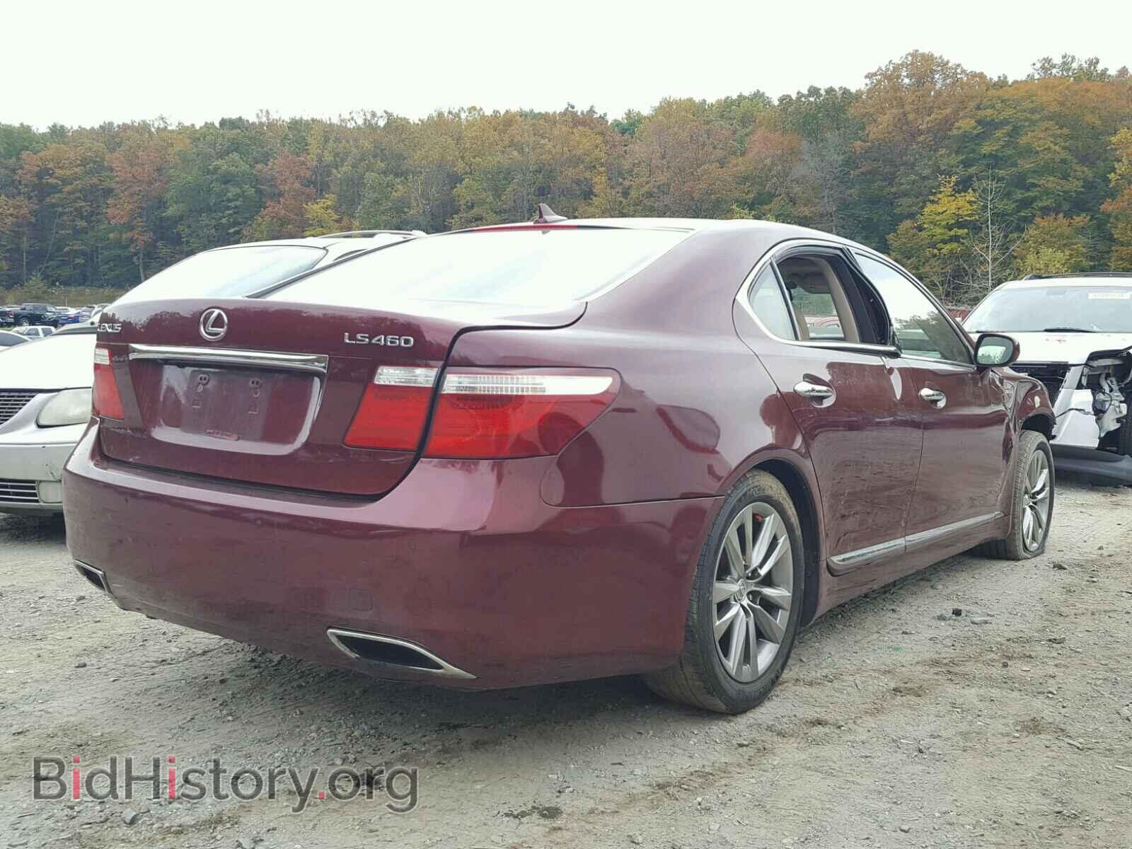 2007 LEXUS LS460 - VIN: JTHBL46F875037506 - Фото 4