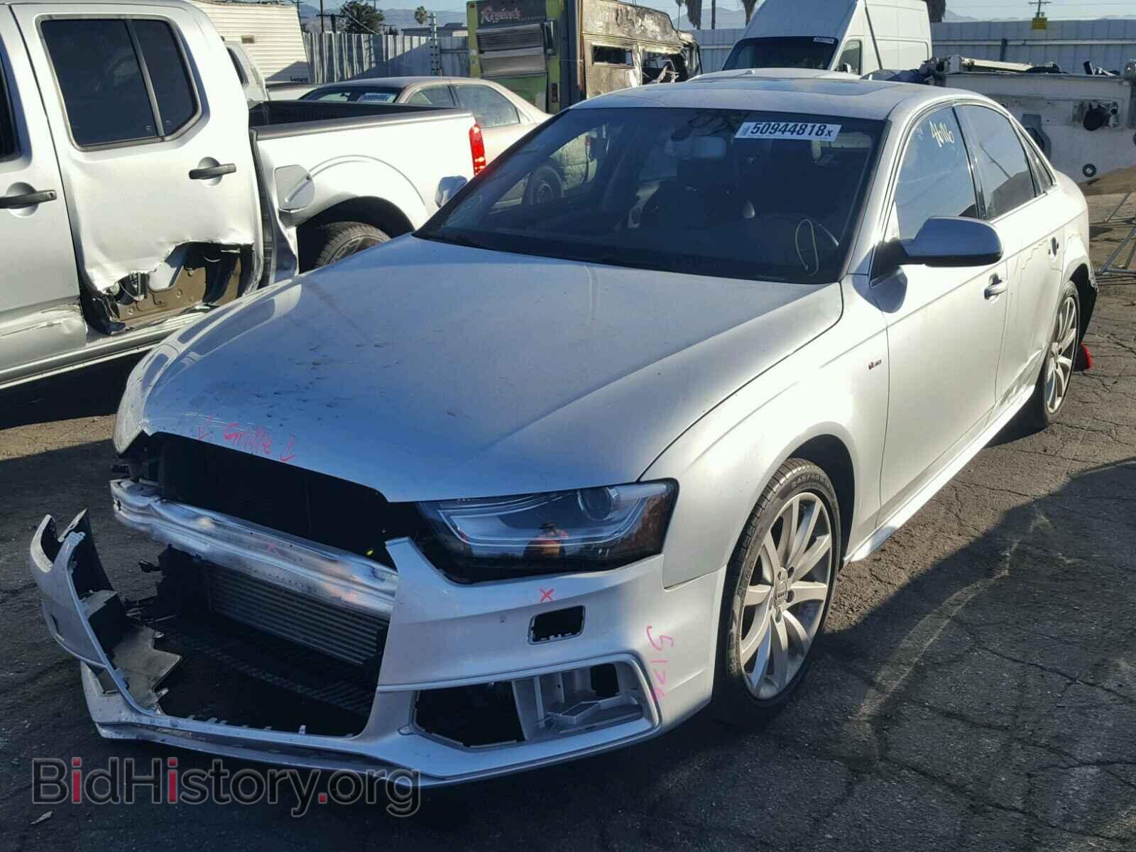 2014 AUDI A4 - VIN: WAUAFAFL8EN002564 - Фото 2