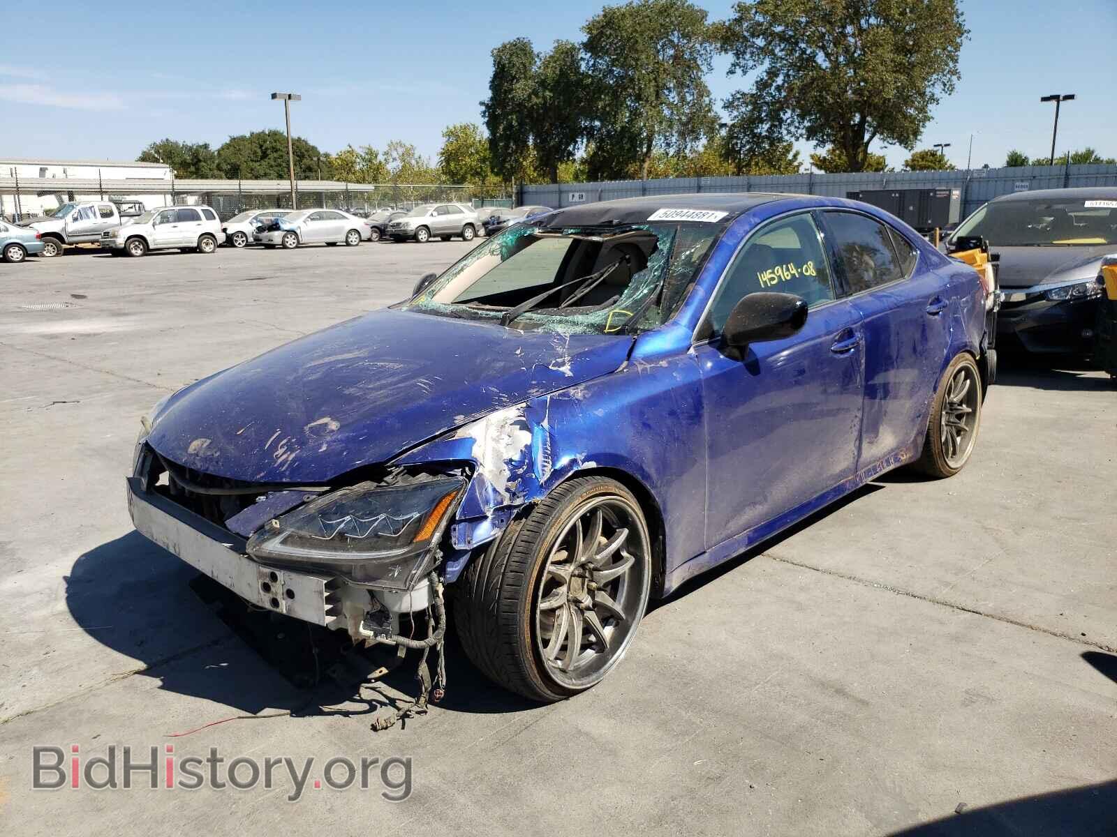 2008 LEXUS IS - VIN: JTHBE262385018178 - Фото 2