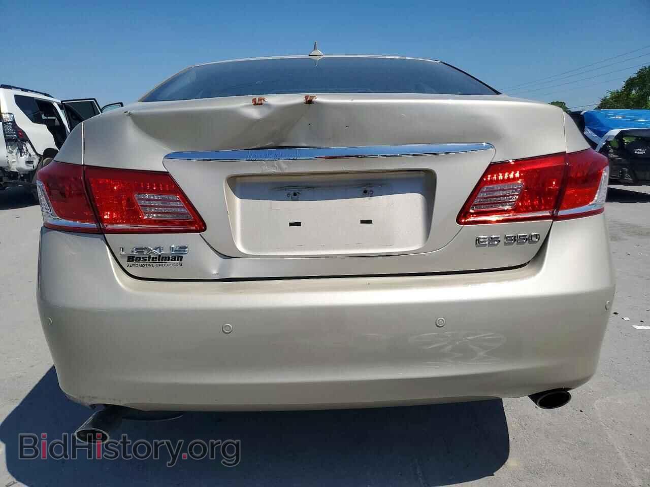 2010 LEXUS ES350 - VIN: JTHBK1EG9A2353677 - Фото 6