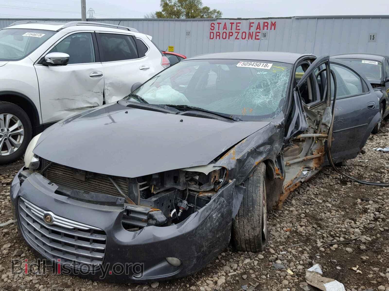 2005 CHRYSLER SEBRING - VIN: 1C3EL56R25N661589 - Фото 2