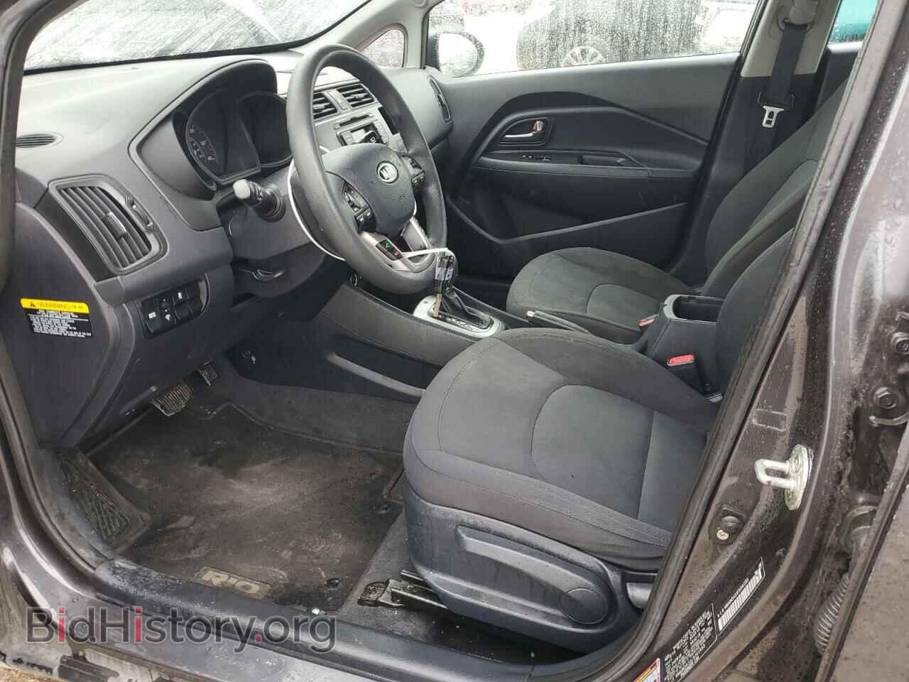 2012 KIA RIO - VIN: KNADN5A33C6041553 - Фото 7