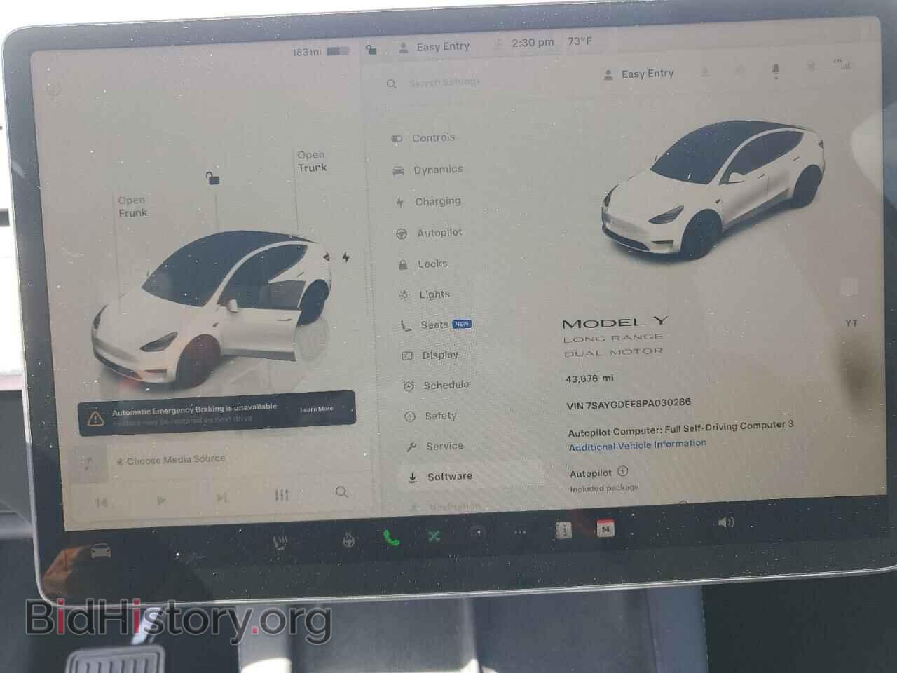 2023 TESLA MODEL Y - VIN: 7SAYGDEE8PA030286 - Фото 9