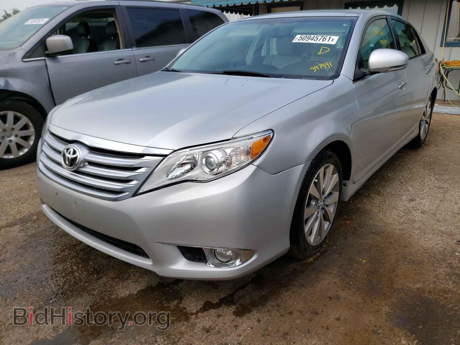 2011 TOYOTA AVALON - VIN: 4T1BK3DB9BU397991 - Фото 2