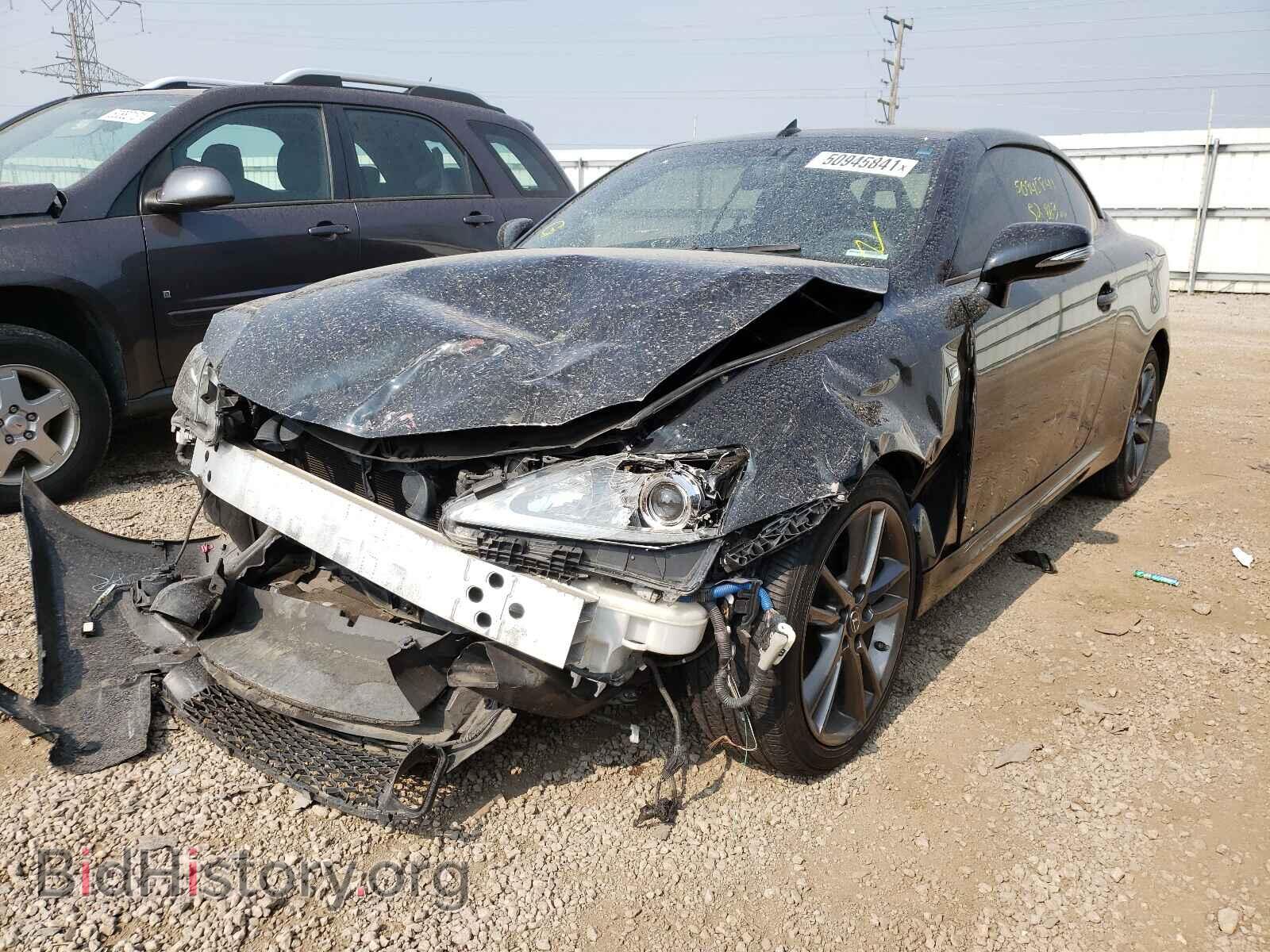 2013 LEXUS IS - VIN: JTHFF2C21D2528124 - Фото 2