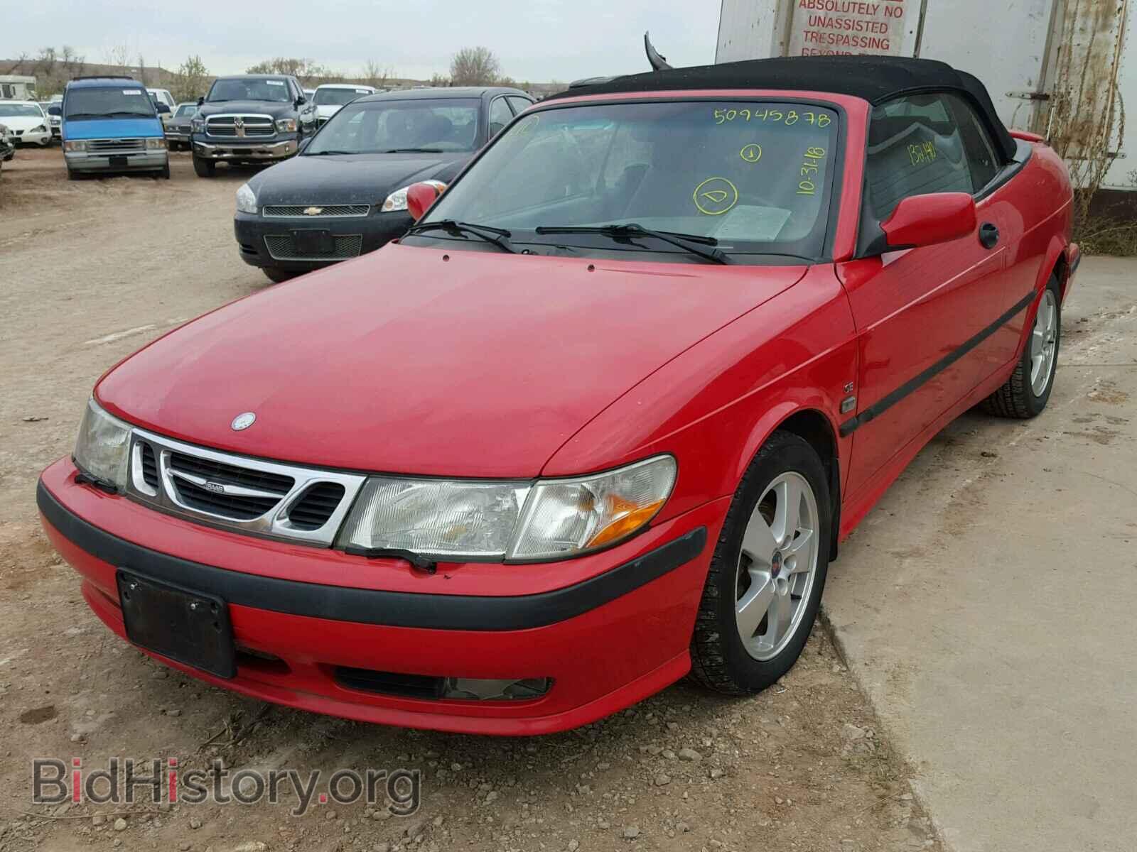 2003 SAAB 9 3 - VIN: YS3DF78K937004096 - Фото 2