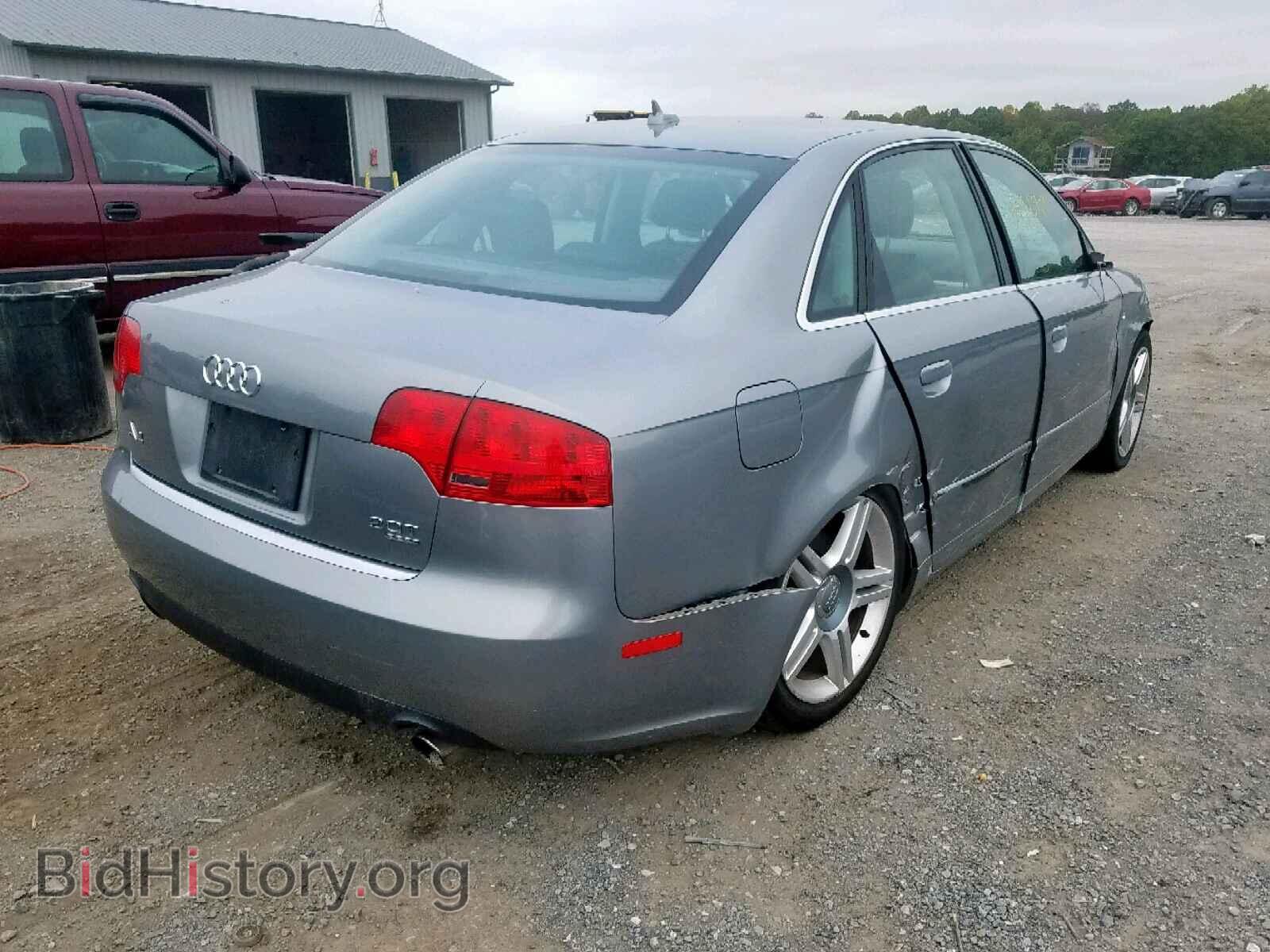 2007 AUDI A4 - VIN: WAUDF78E87A142302 - Фото 4