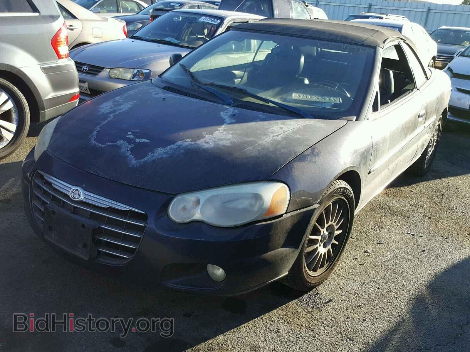 2004 CHRYSLER SEBRING - VIN: 1C3EL55R44N120110 - Фото 2