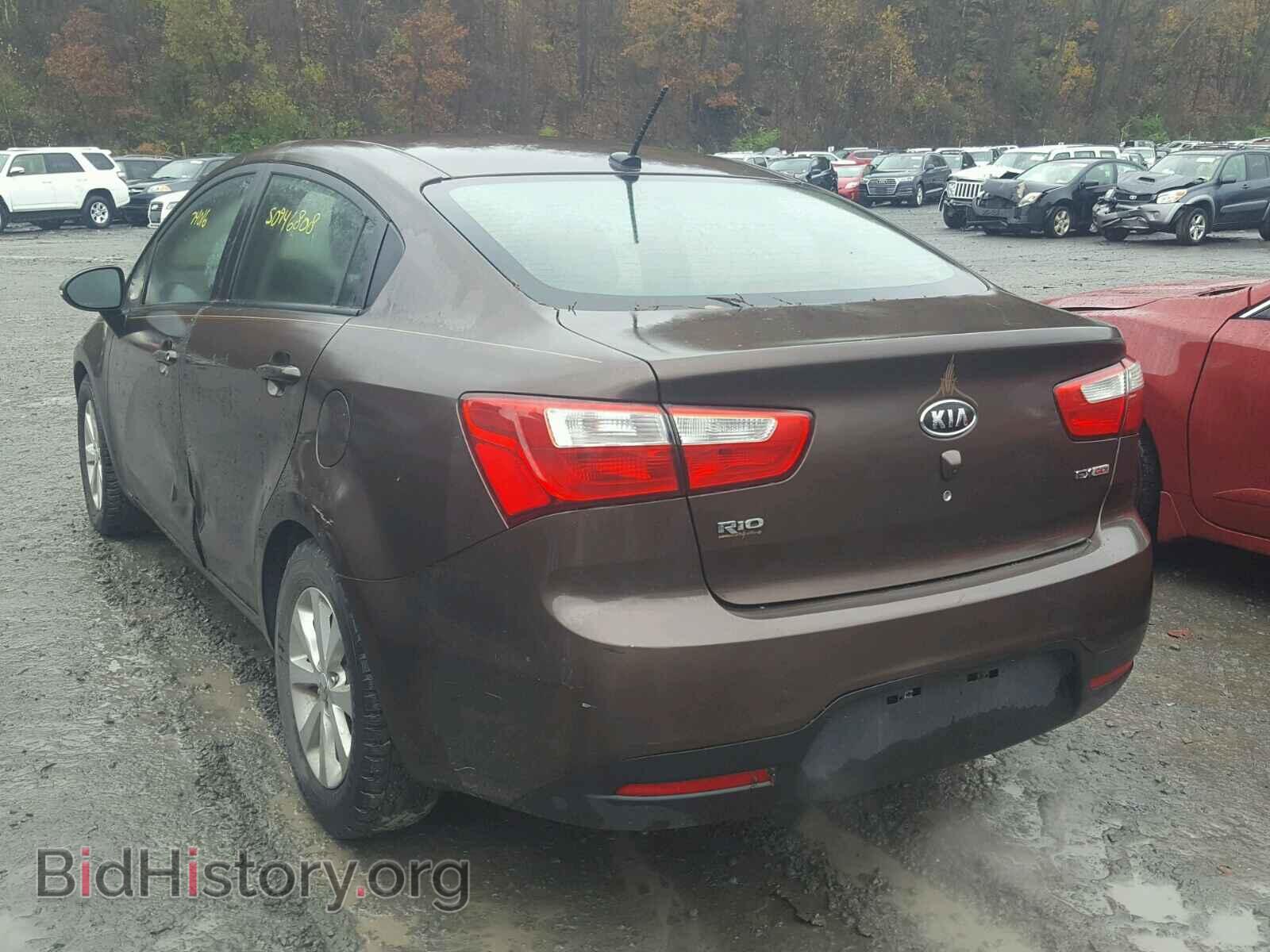 2012 KIA RIO - VIN: KNADN4A30C6093121 - Фото 3