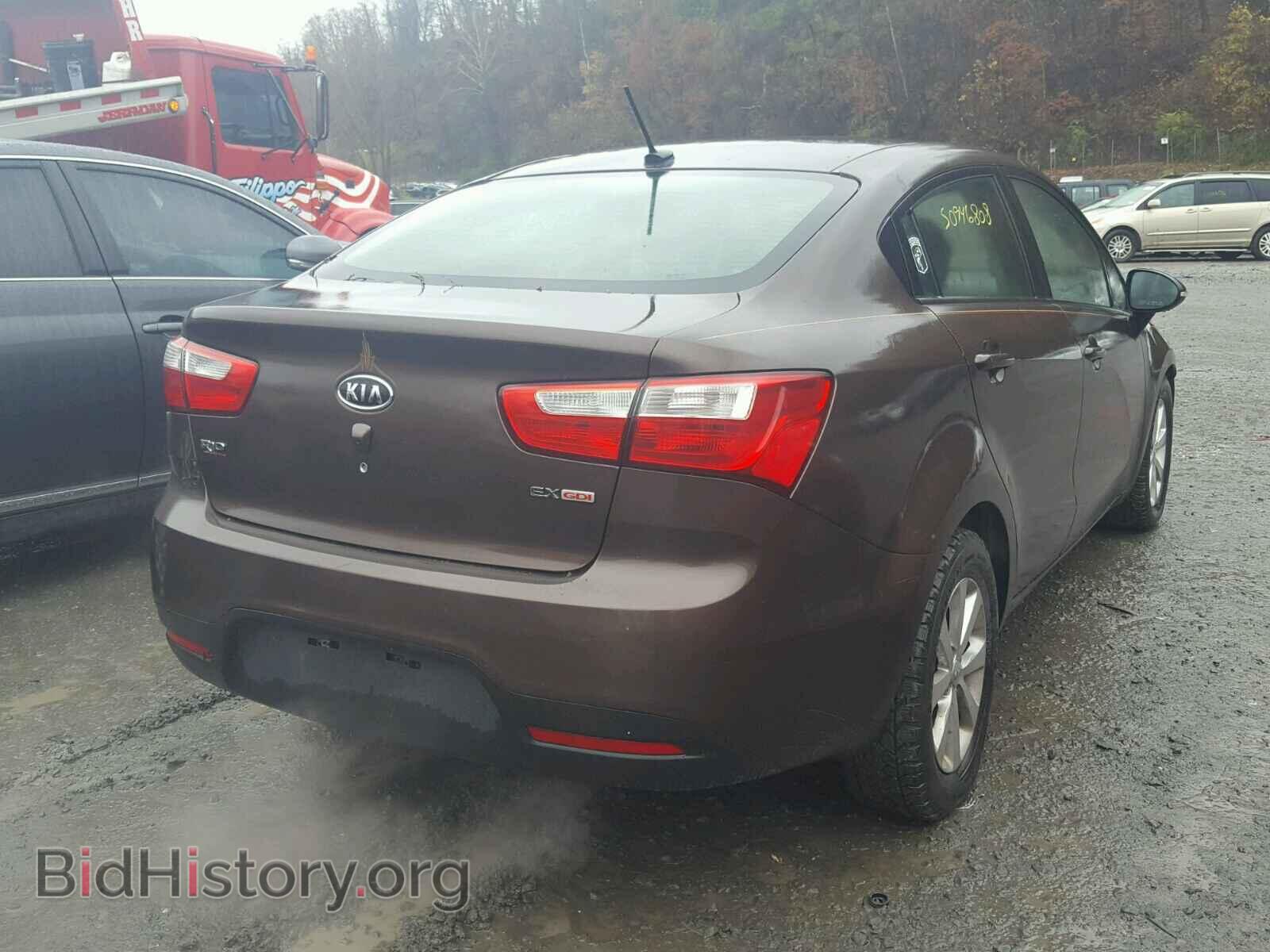 2012 KIA RIO - VIN: KNADN4A30C6093121 - Фото 4