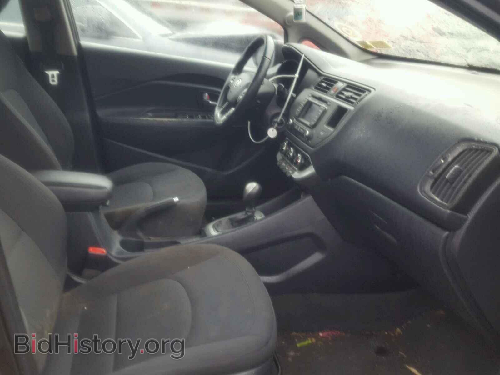 2012 KIA RIO - VIN: KNADN4A30C6093121 - Фото 5