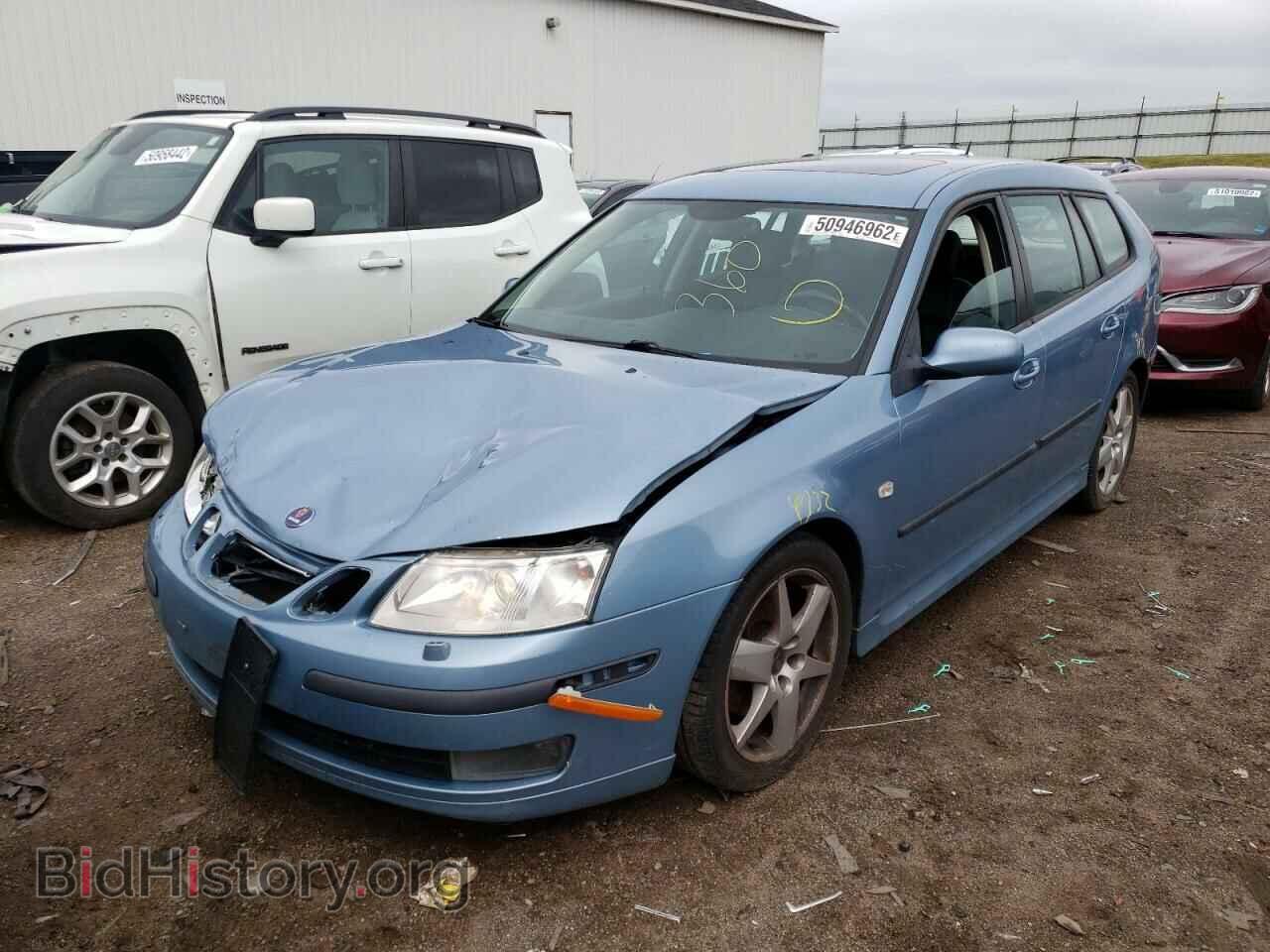 2007 SAAB 9 3 - VIN: YS3FD59Y171140639 - Фото 2