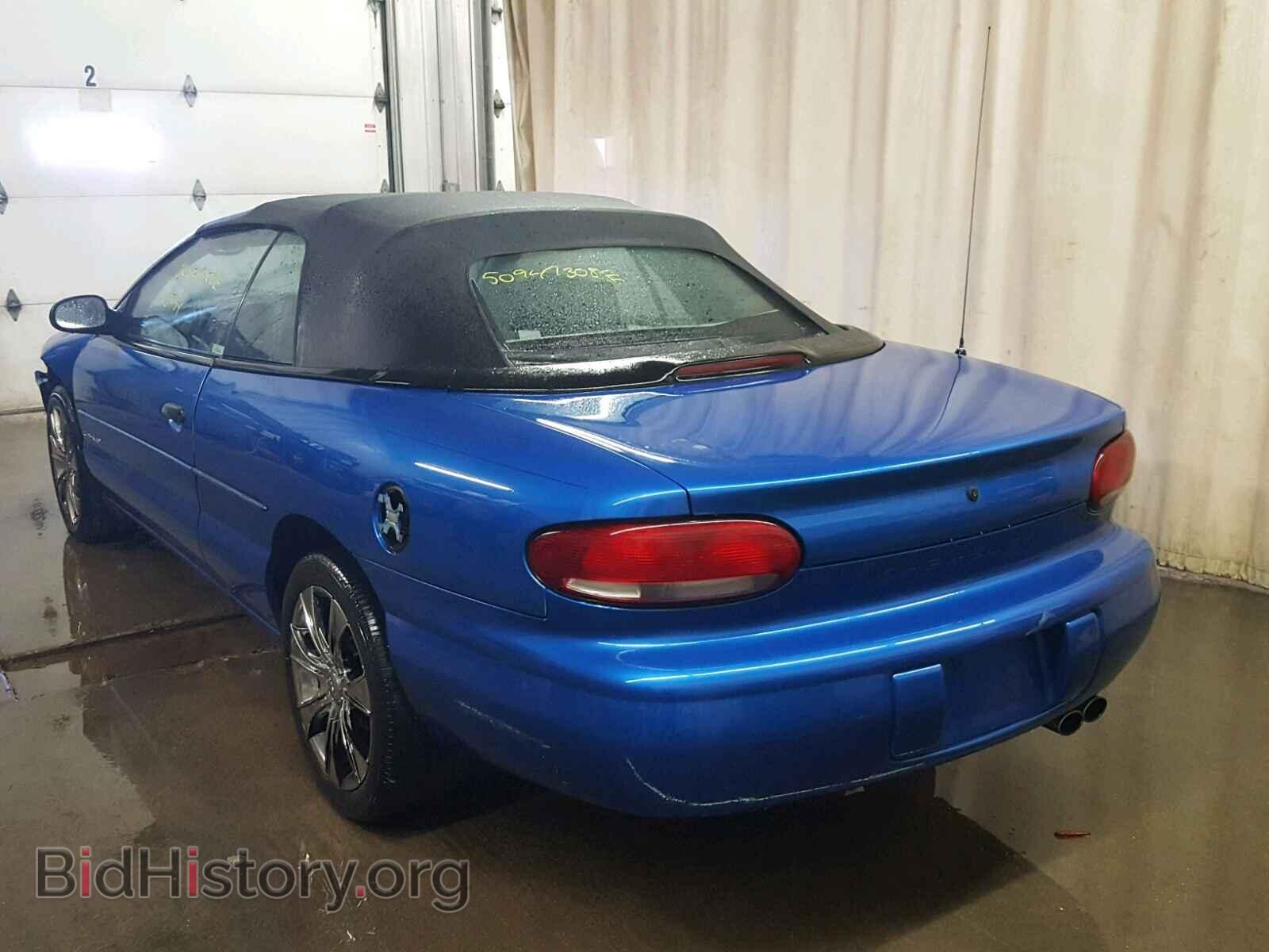 1998 CHRYSLER SEBRING - VIN: 3C3EL45H8WT261833 - Фото 3