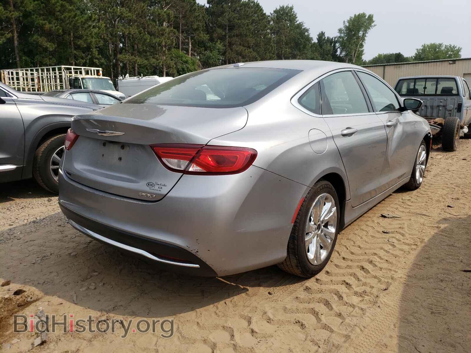 2015 CHRYSLER 200 - VIN: 1C3CCCAB3FN701685 - Фото 4