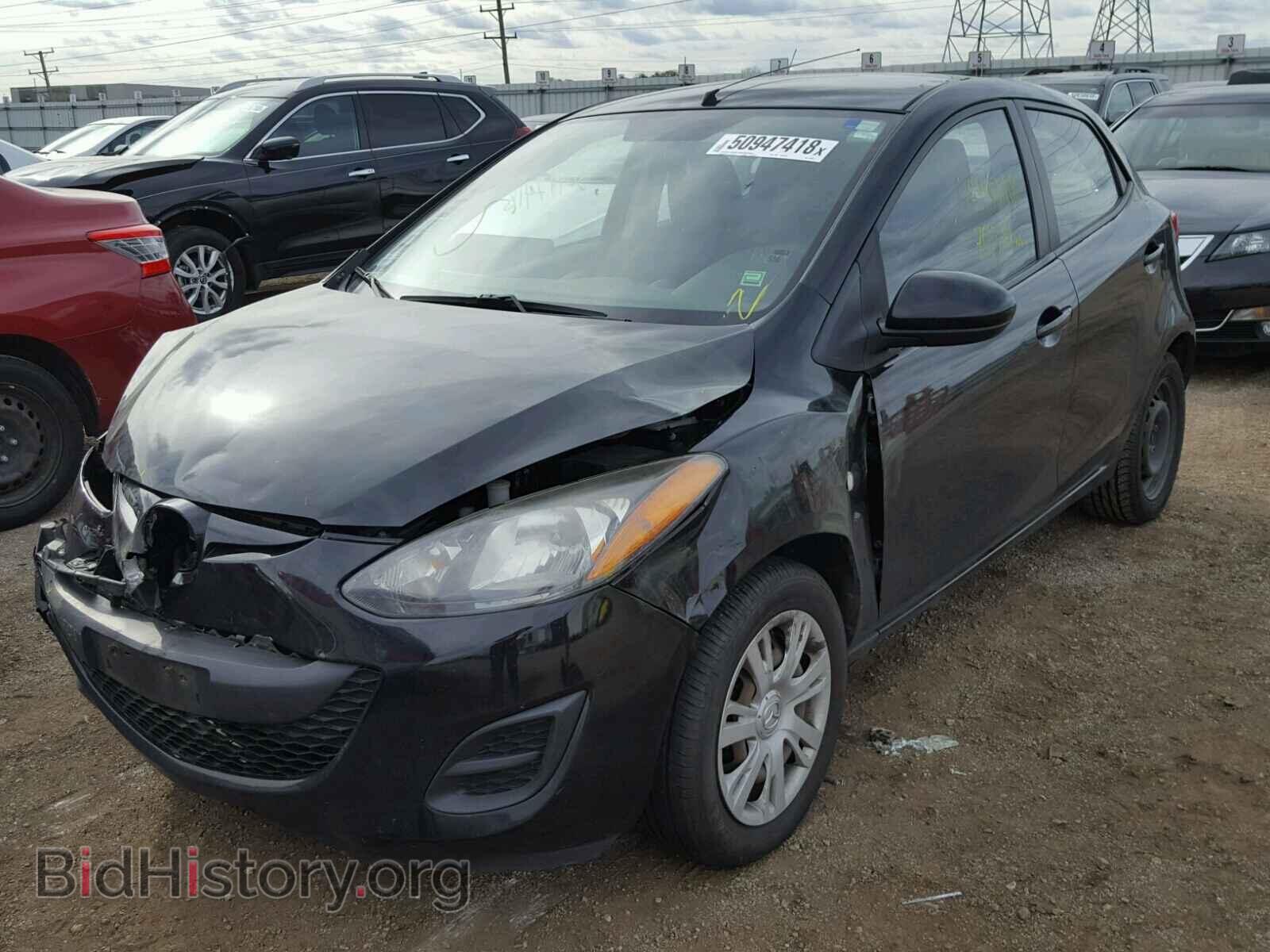 2012 MAZDA 2 - VIN: JM1DE1KY1C0131647 - Фото 2