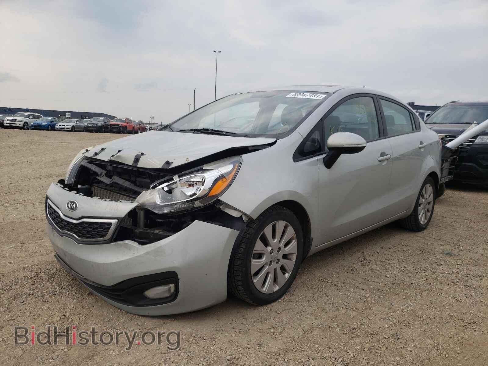 2013 KIA RIO - VIN: KNADN4A38D6099508 - Фото 2