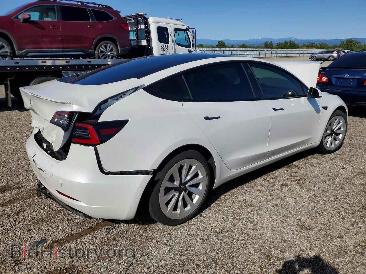2022 TESLA MODEL 3 - VIN: 5YJ3E1EA7NF355469 - Photo 3