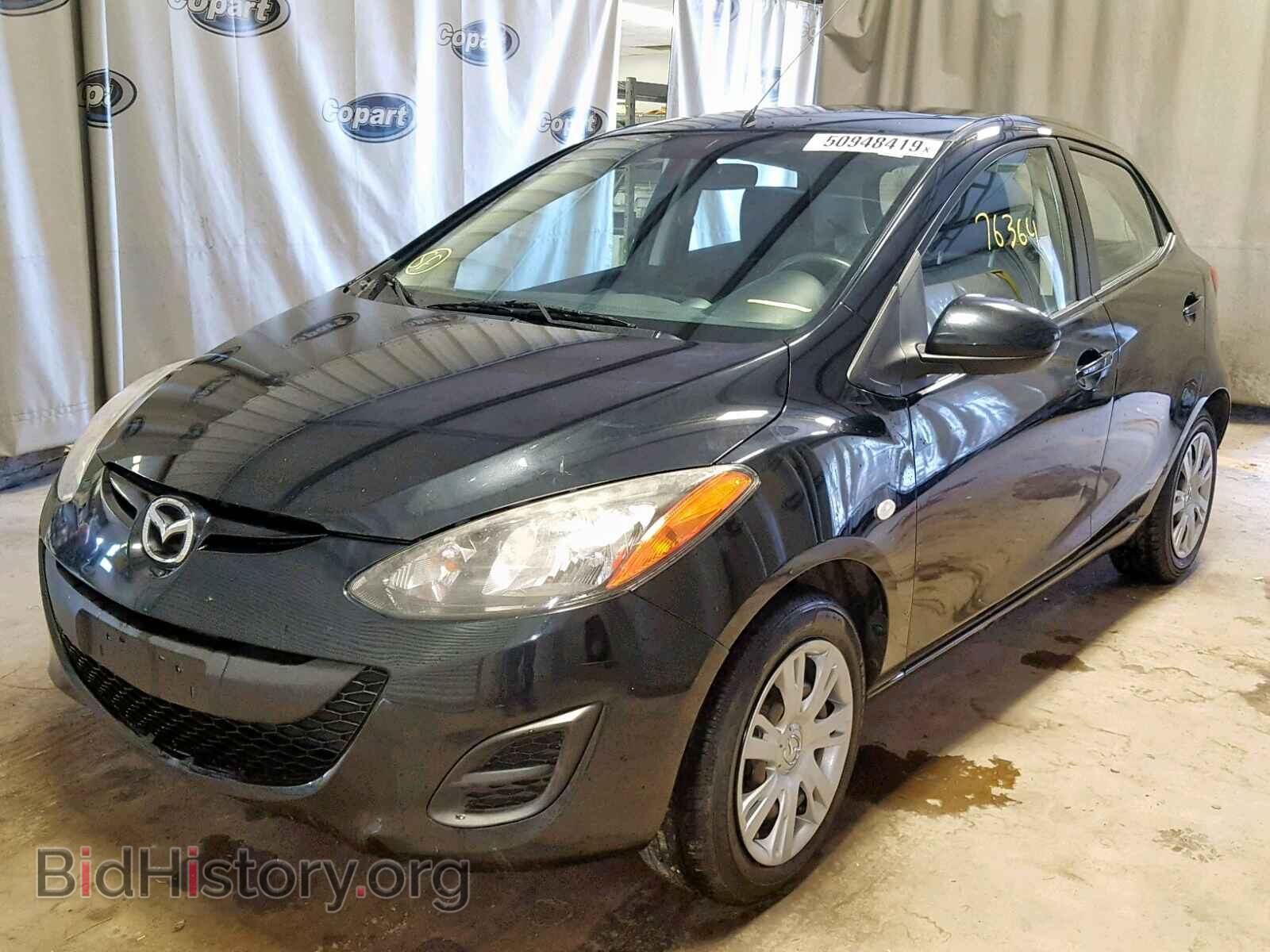 2014 MAZDA 2 - VIN: JM1DE1KY9E0177651 - Фото 2