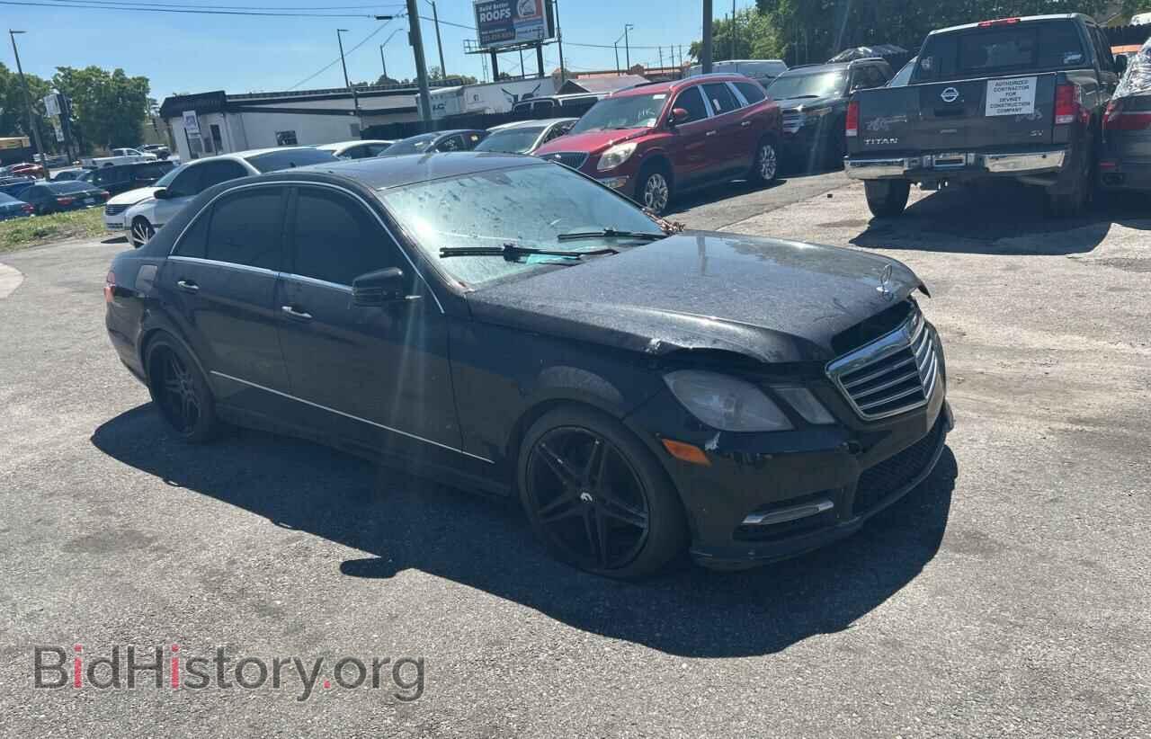 Photo WDDHF2EB9DA706929 - MERCEDES-BENZ E-CLASS 2013