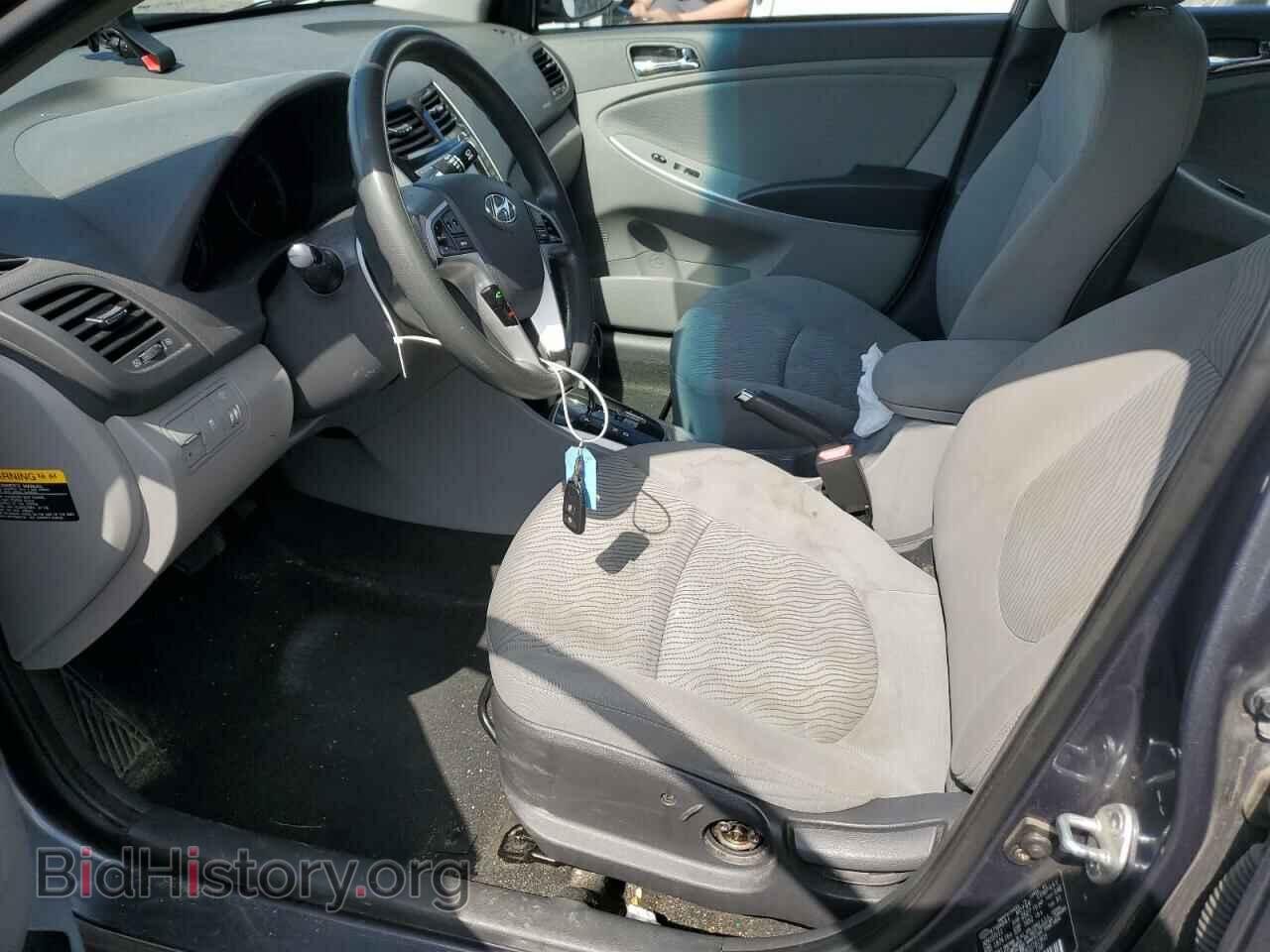 2012 HYUNDAI ACCENT - VIN: KMHCU4AE6CU161903 - Фото 7