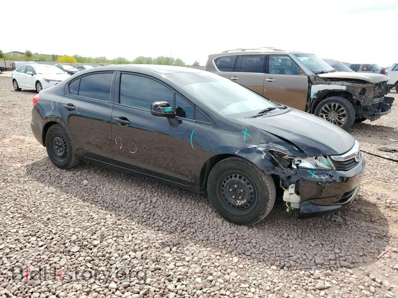 2012 HONDA CIVIC - VIN: 19XFB2F53CE365514 - Фото 4