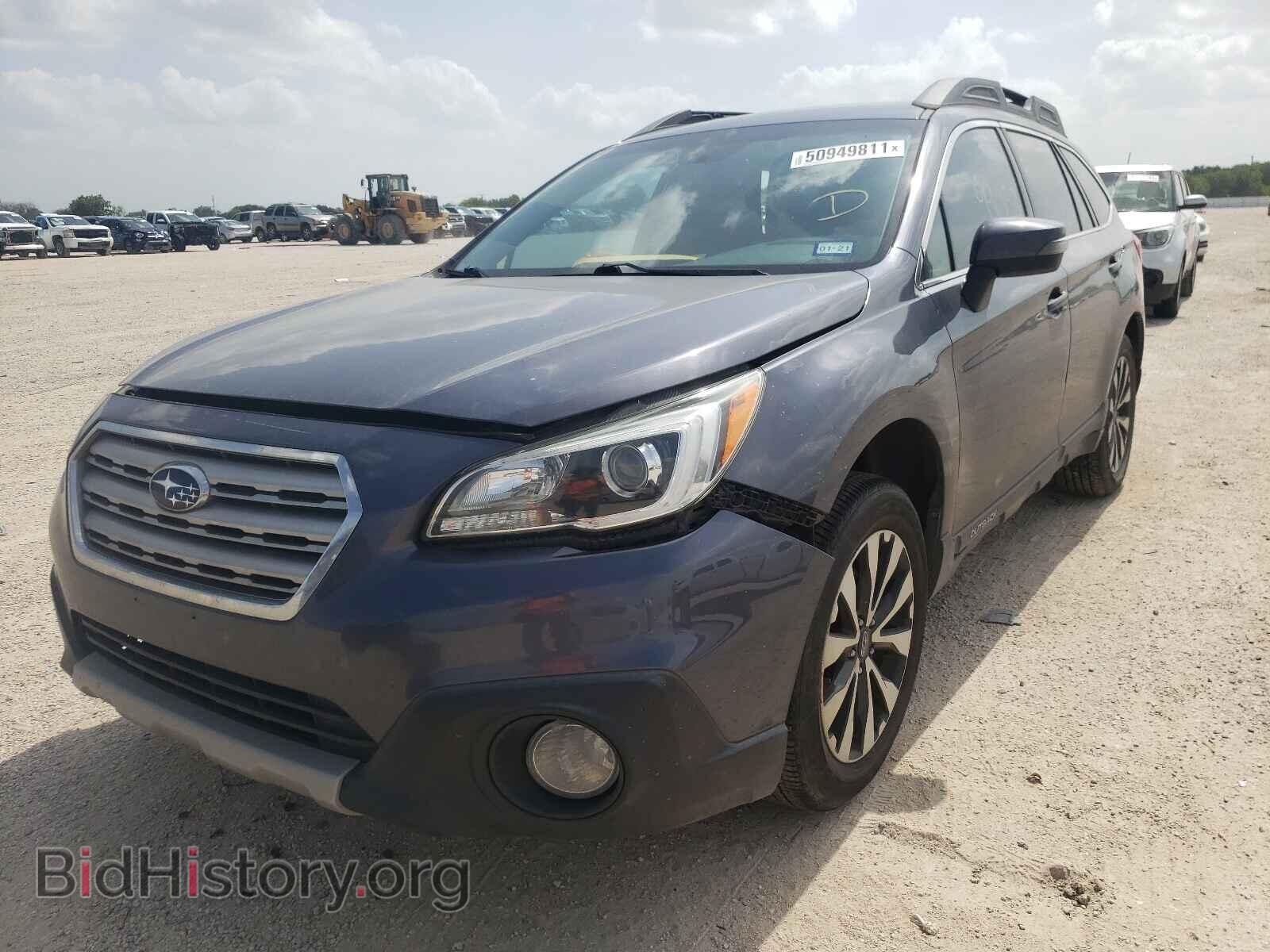 2016 SUBARU OUTBACK - VIN: 4S4BSANC2G3201382 - Фото 2