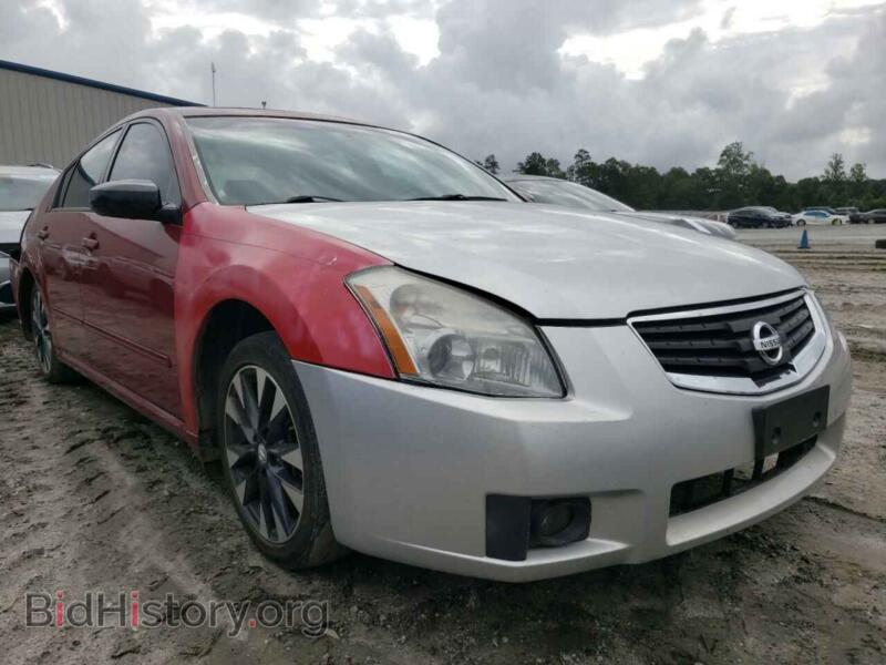 2007 Nissan MAXIMA Maxima SE (VIN 1N4BA41E37C848556) — фото 1 из 10, Copart, повреждение: задняя часть