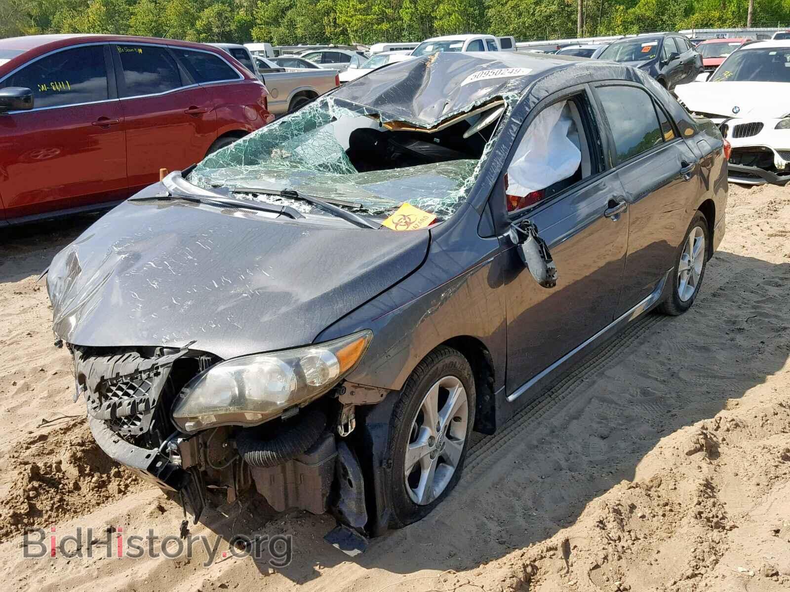 2012 TOYOTA COROLLA BA - VIN: 5YFBU4EEXCP025295 - Фото 2