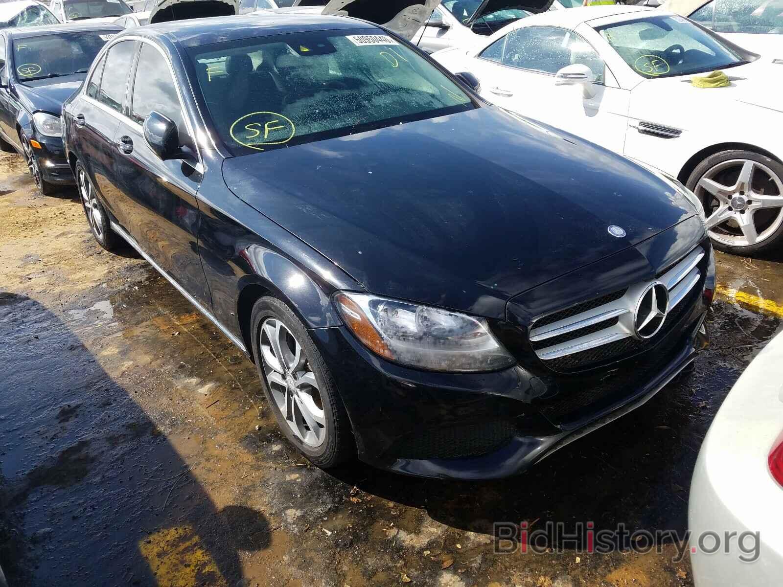 Photo 55SWF4JB2GU119386 - MERCEDES-BENZ C CLASS 2016