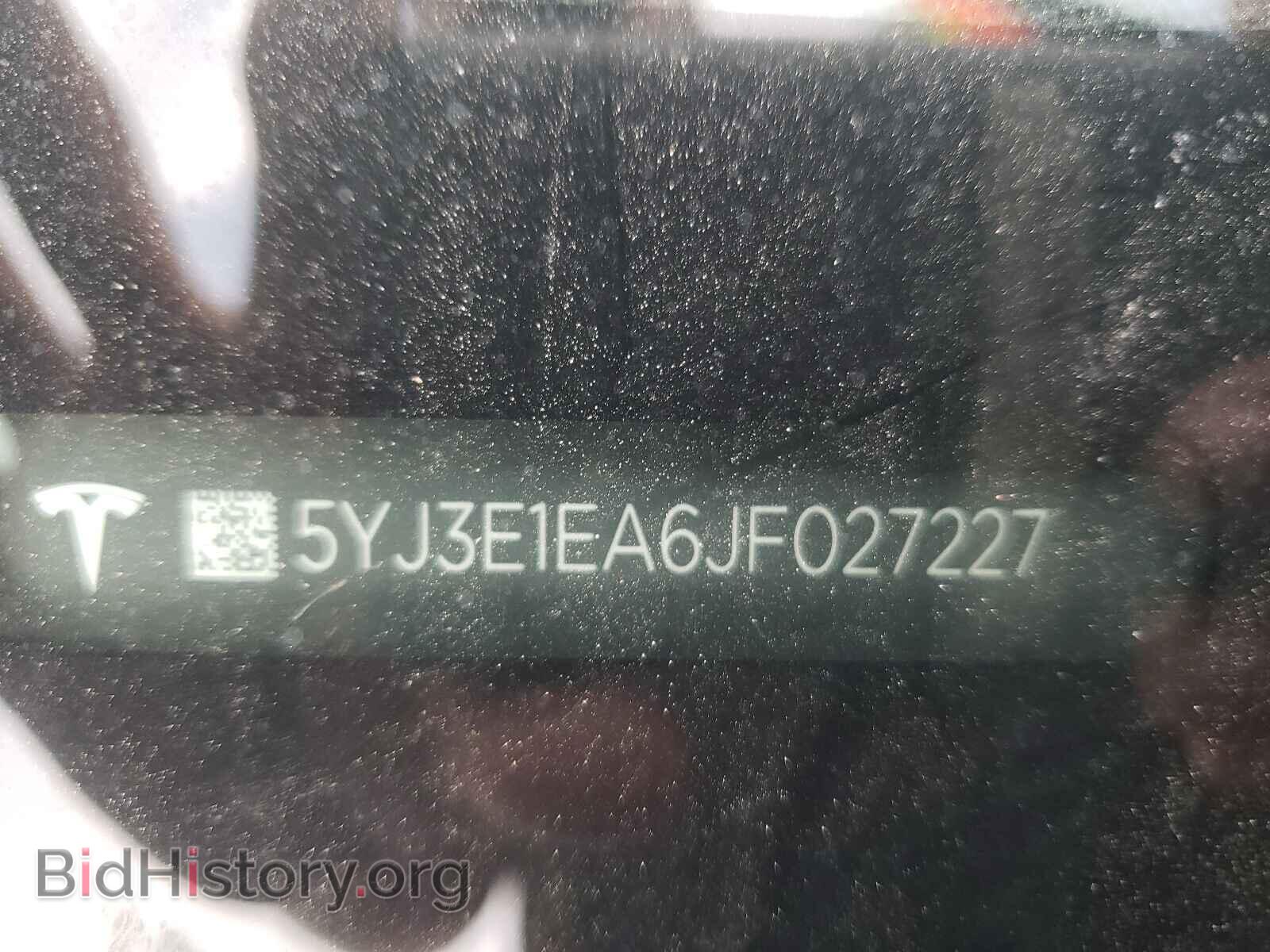 2018 TESLA MODEL 3 - VIN: 5YJ3E1EA6JF027227 - Photo 10