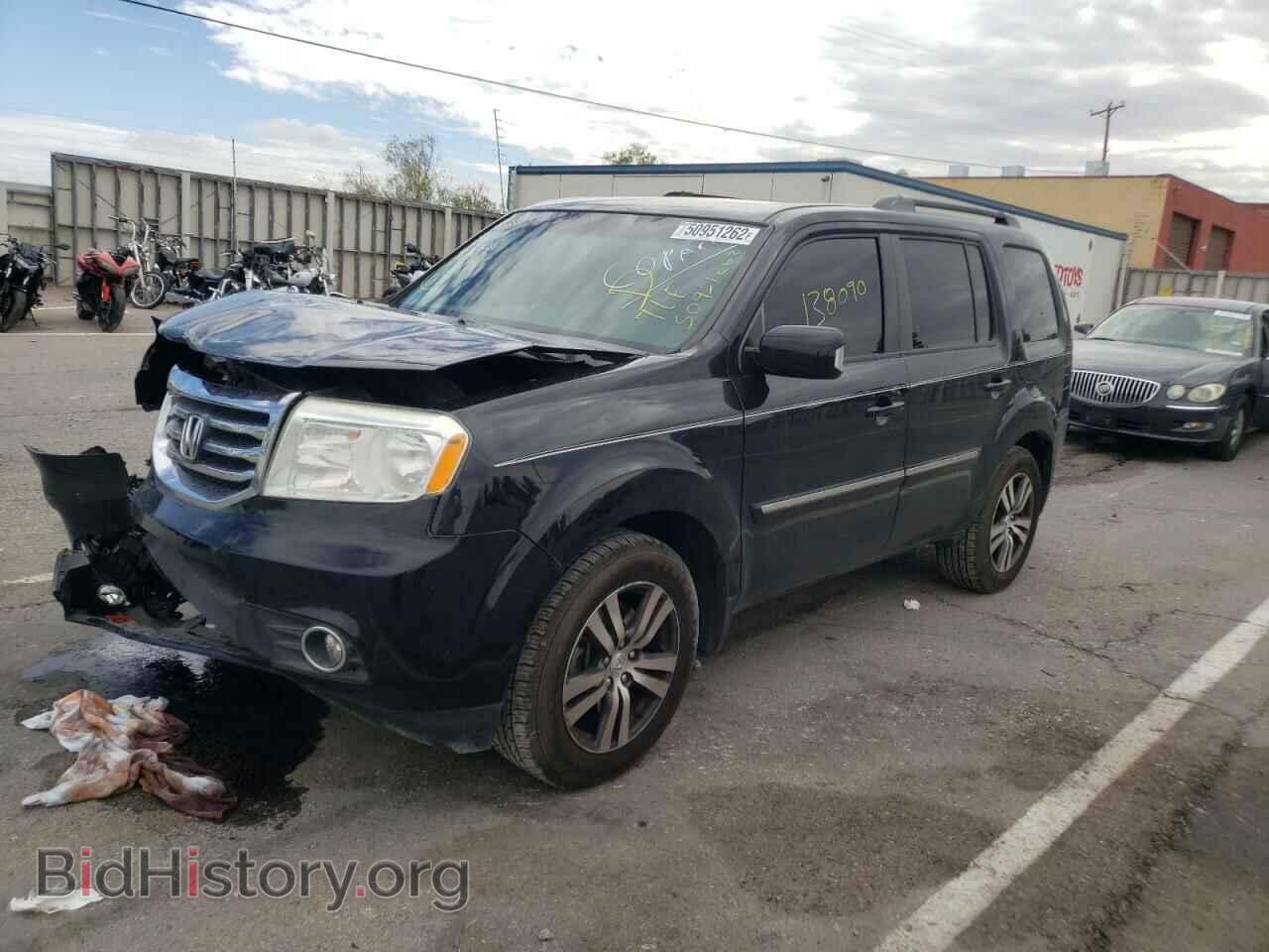 2012 HONDA PILOT - VIN: 5FNYF4H95CB019323 - Фото 2