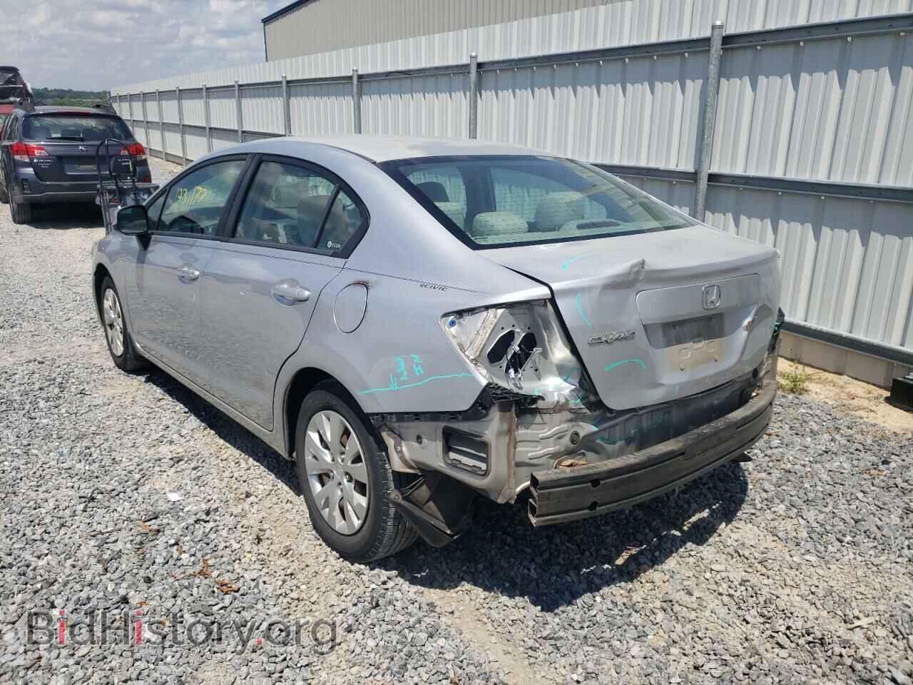 2012 HONDA CIVIC - VIN: 2HGFB2F57CH327967 - Фото 3