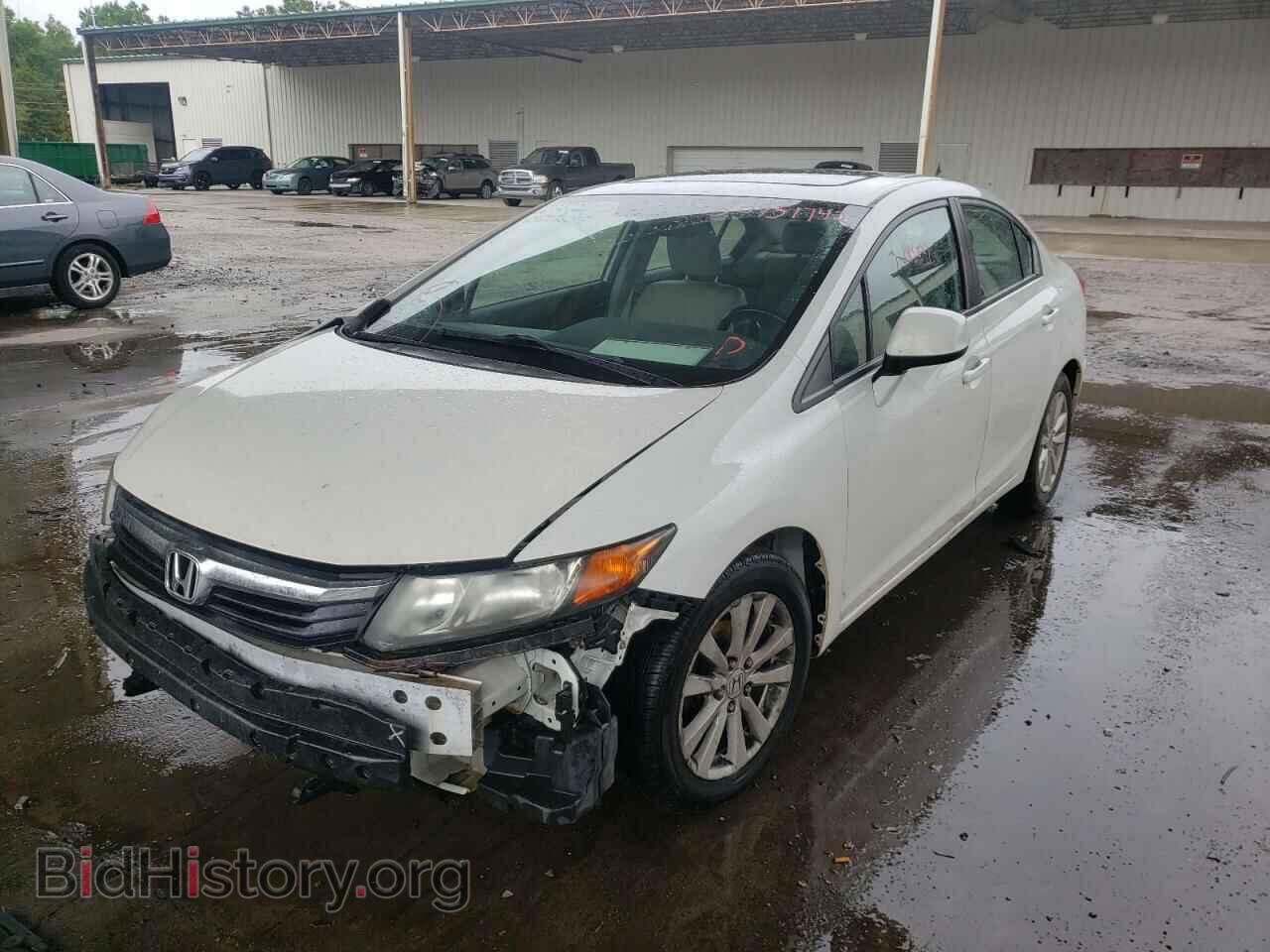 2012 HONDA CIVIC - VIN: 2HGFB2F93CH542281 - Фото 2