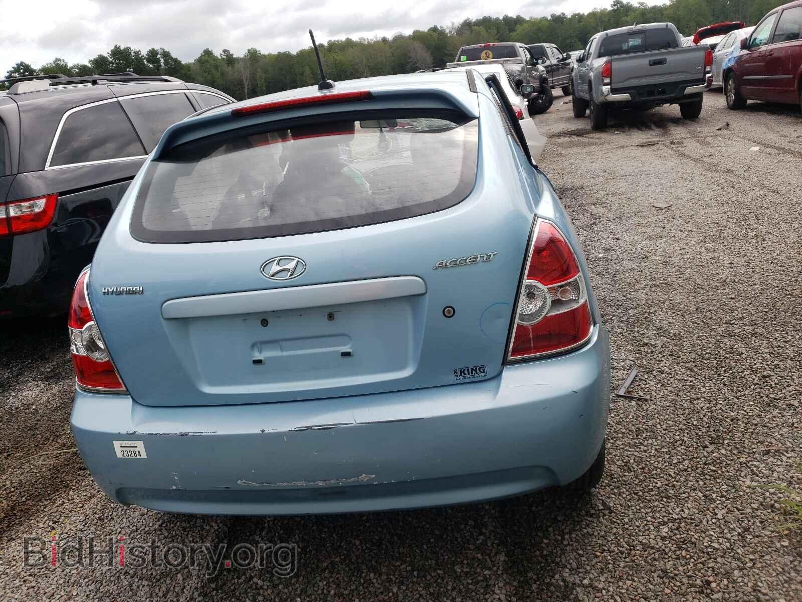 2008 HYUNDAI ACCENT - VIN: KMHCM36C28U084830 - Фото 4
