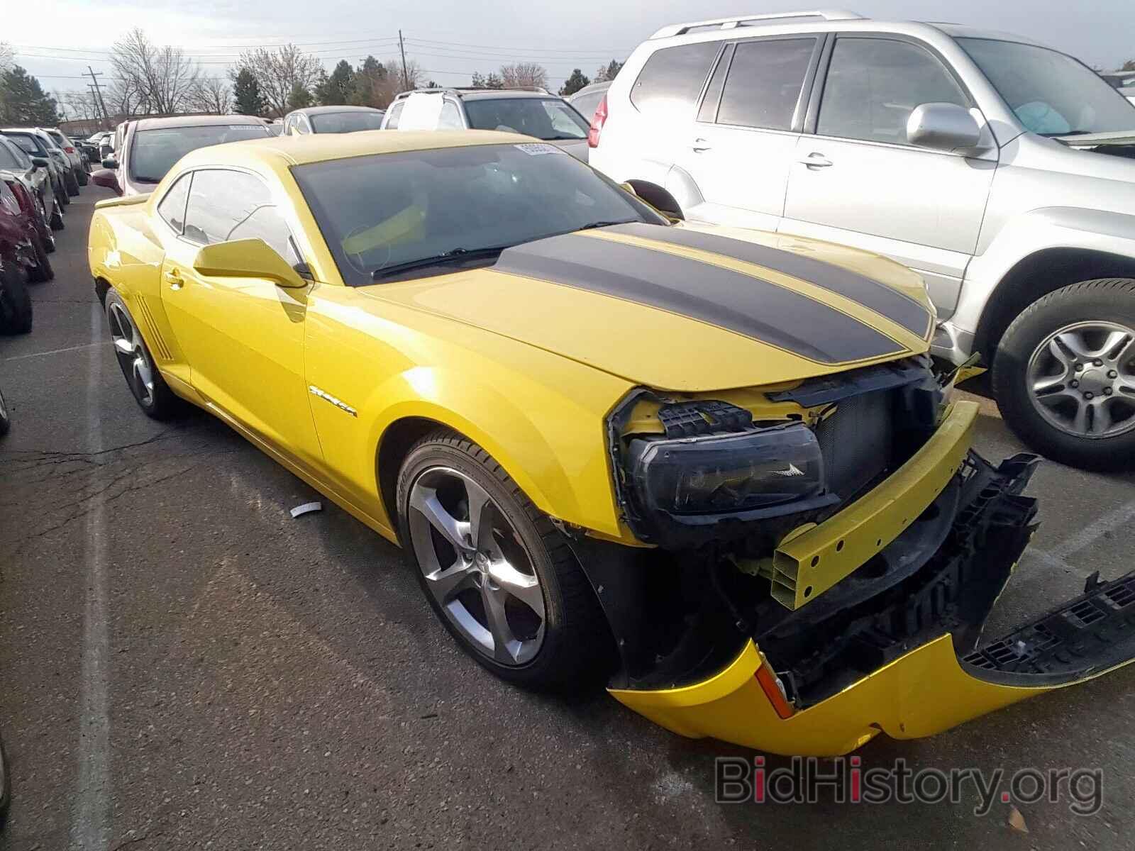 Photo 2G1FB1E30E9242208 - CHEVROLET CAMARO 2014