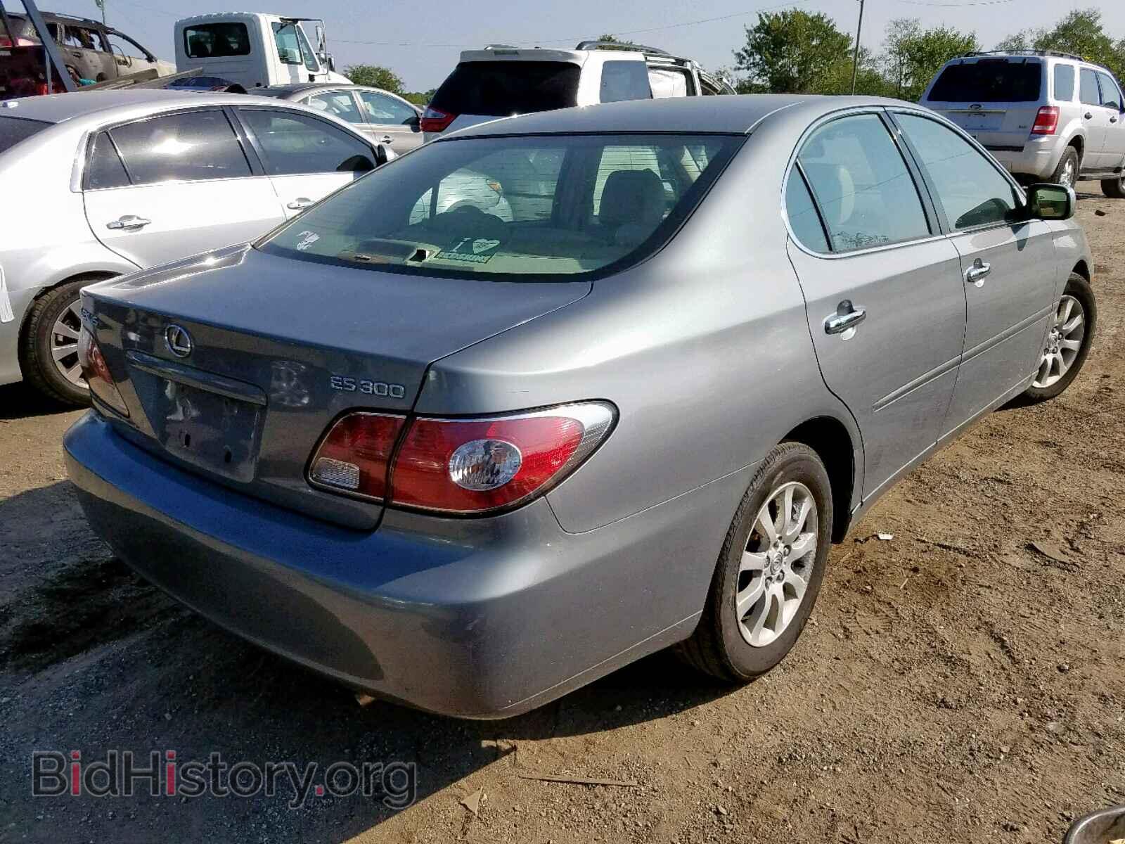 2003 LEXUS ES300 - VIN: JTHBF30G630121365 - Фото 4