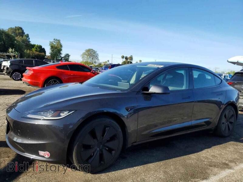 2024 Tesla MODEL 3 (VIN 5YJ3E1EB0RF810936) — photo 1 of 14, Copart, damage: rear end