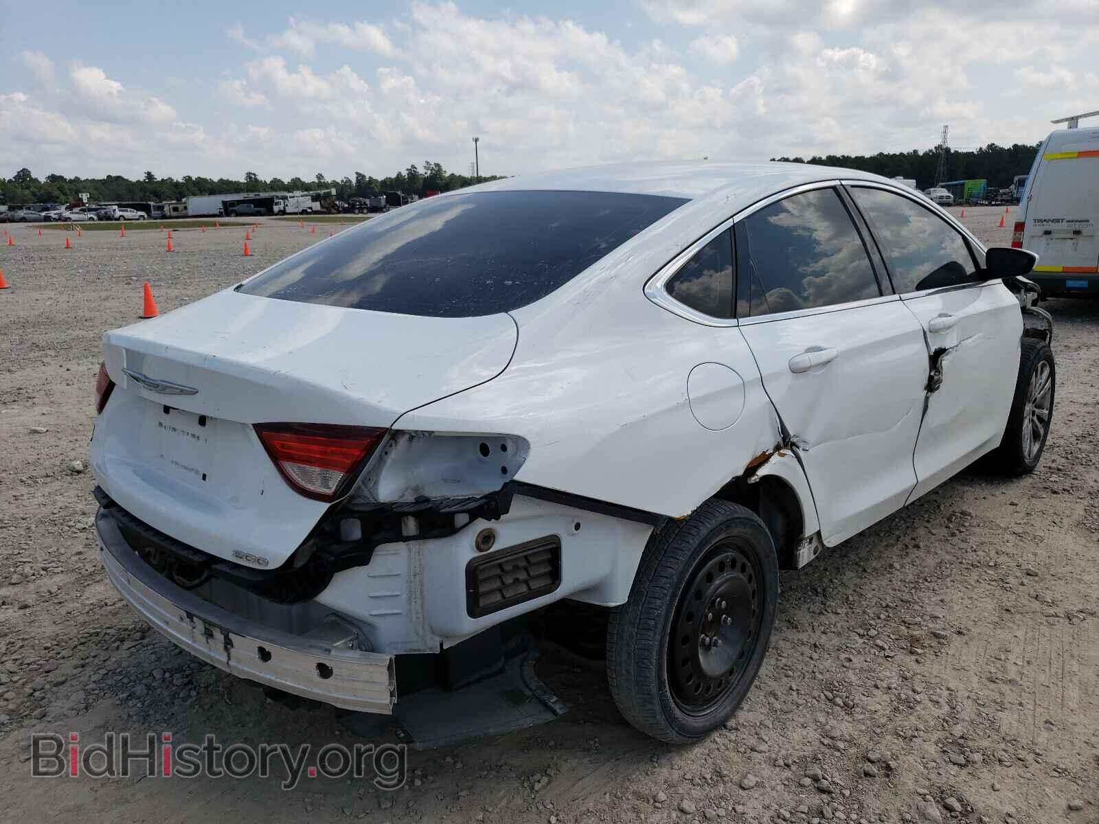 2016 CHRYSLER 200 - VIN: 1C3CCCAB9GN113341 - Фото 4